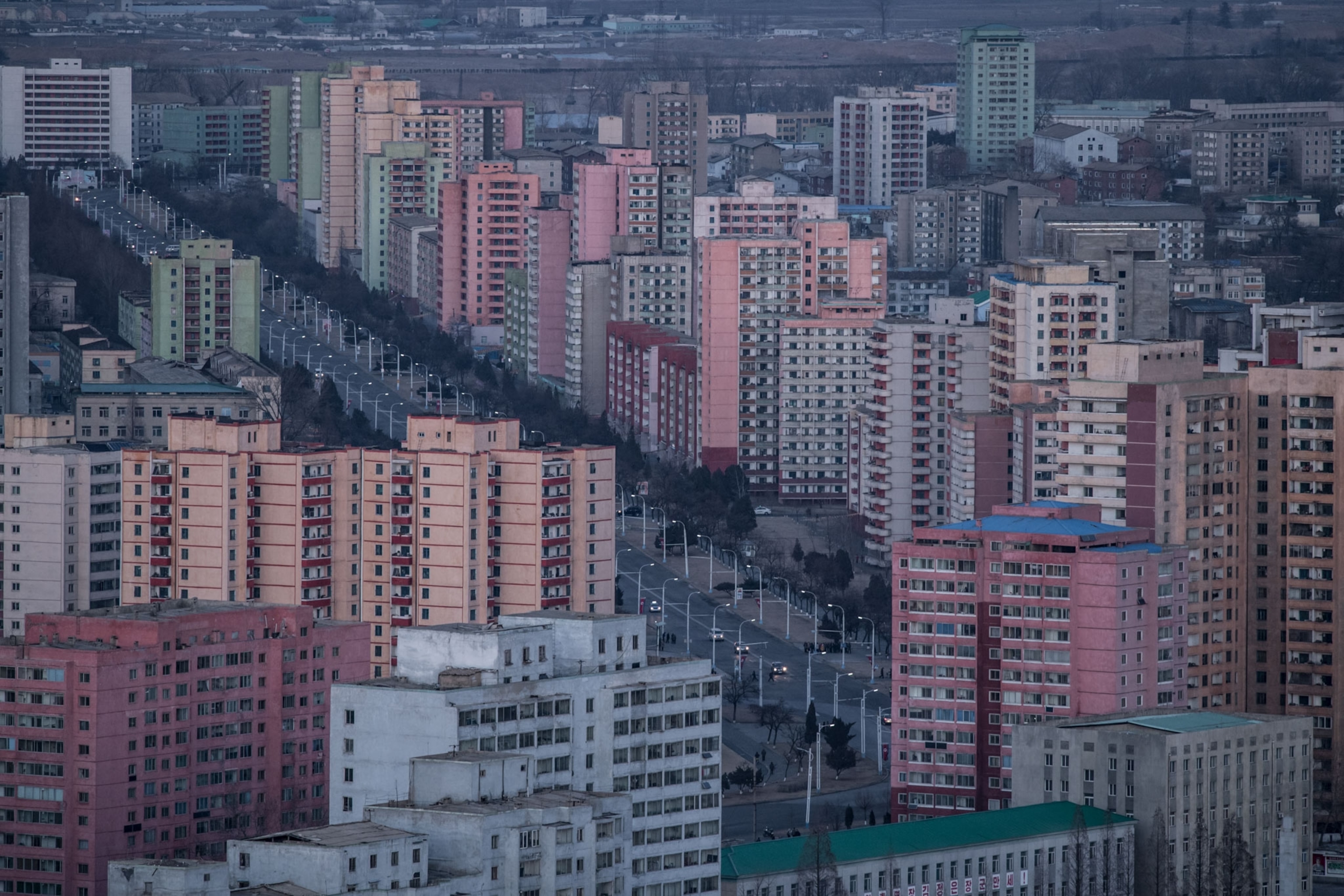 buildings from North Korea