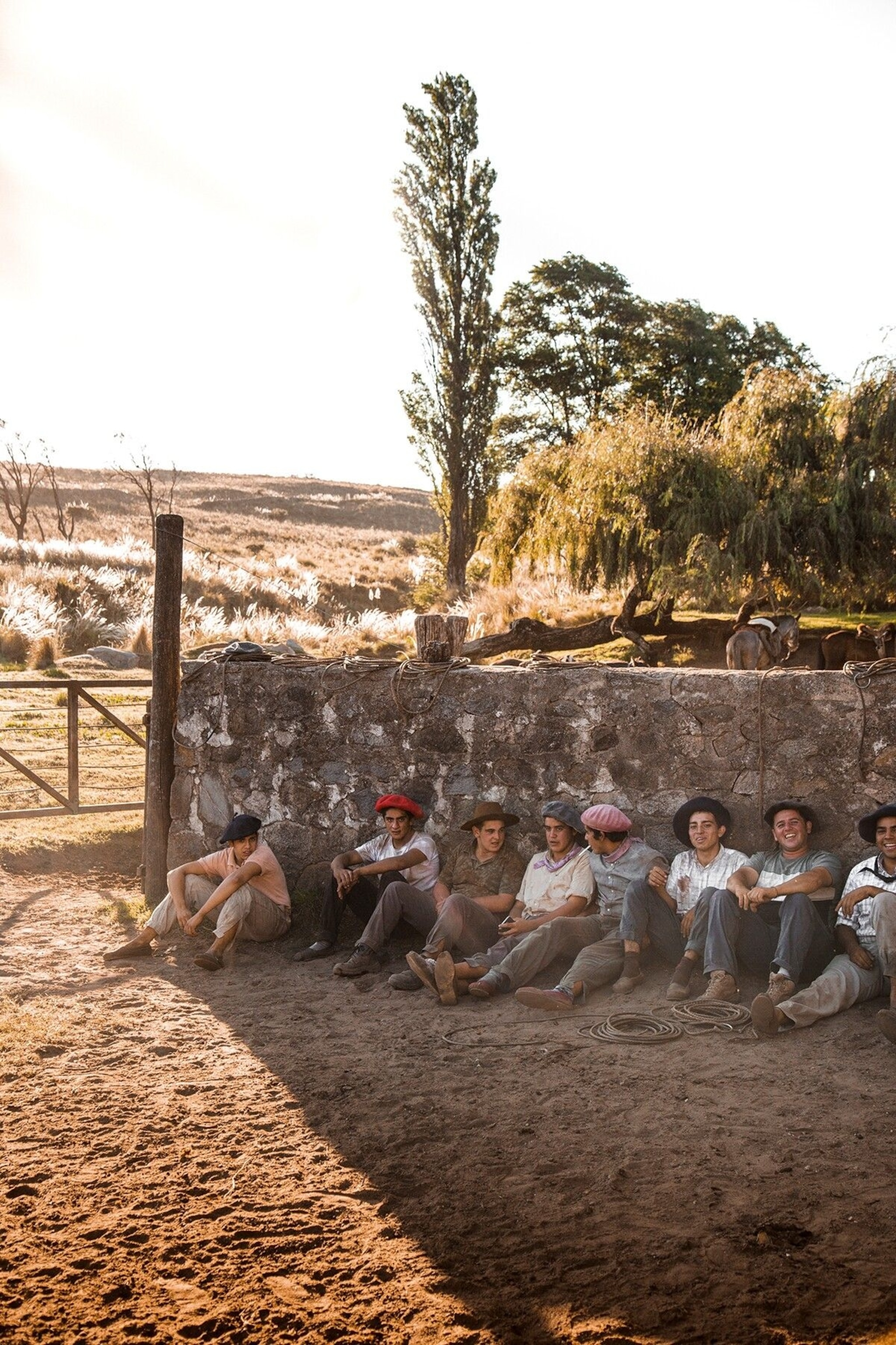 The yerra (branding festival) is held every summer in the Sierras Chicas, Argentina. Cattle are driven in from the fields by gauchos on horseback, separated into groups and then dipped. Local gauchos come to assist, and what follows next is three days of dust and whirring rawhide lassoes as young boys and grown men alike show off their prestigious skills.