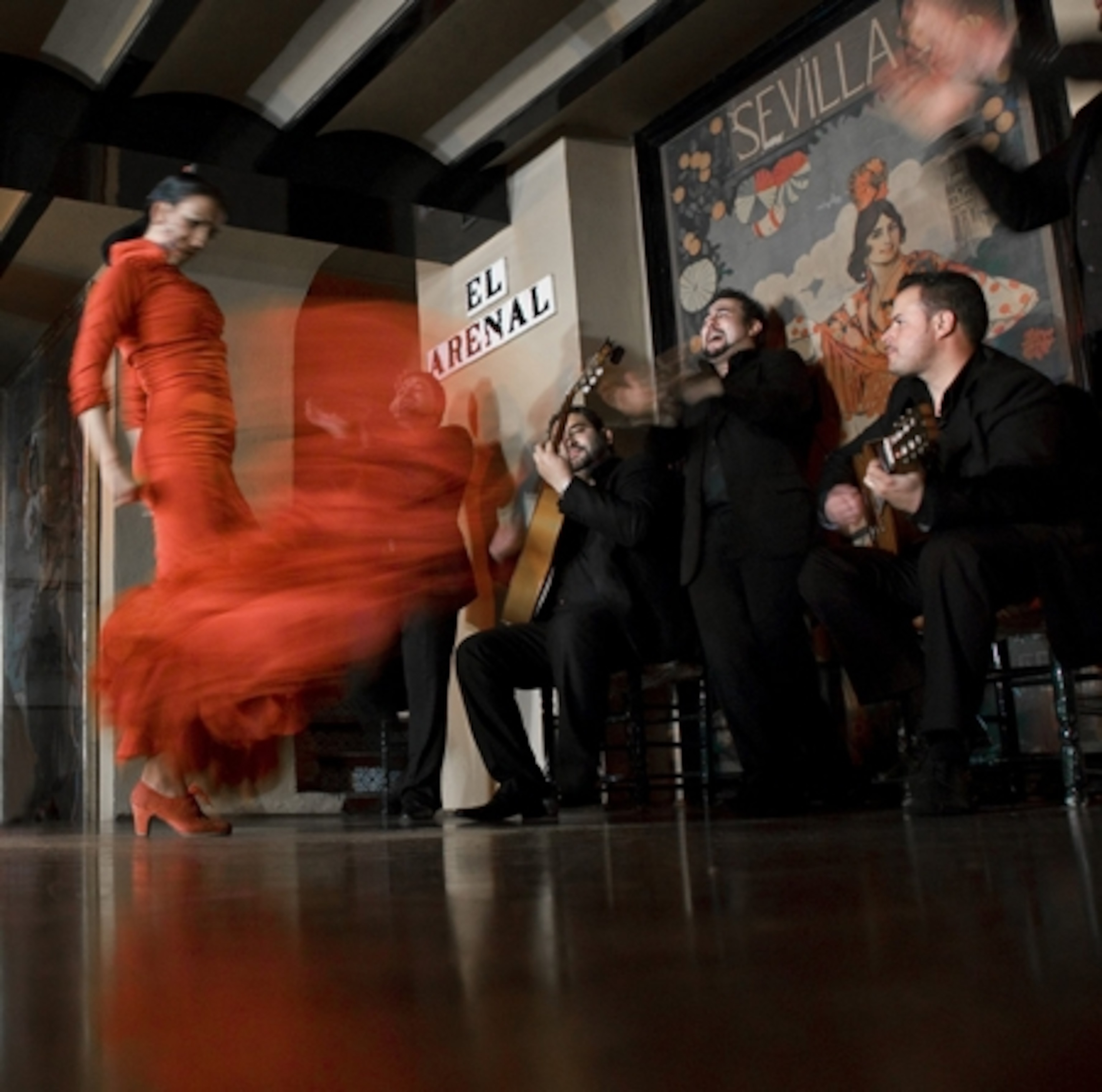 Flamenco dancer in Seville