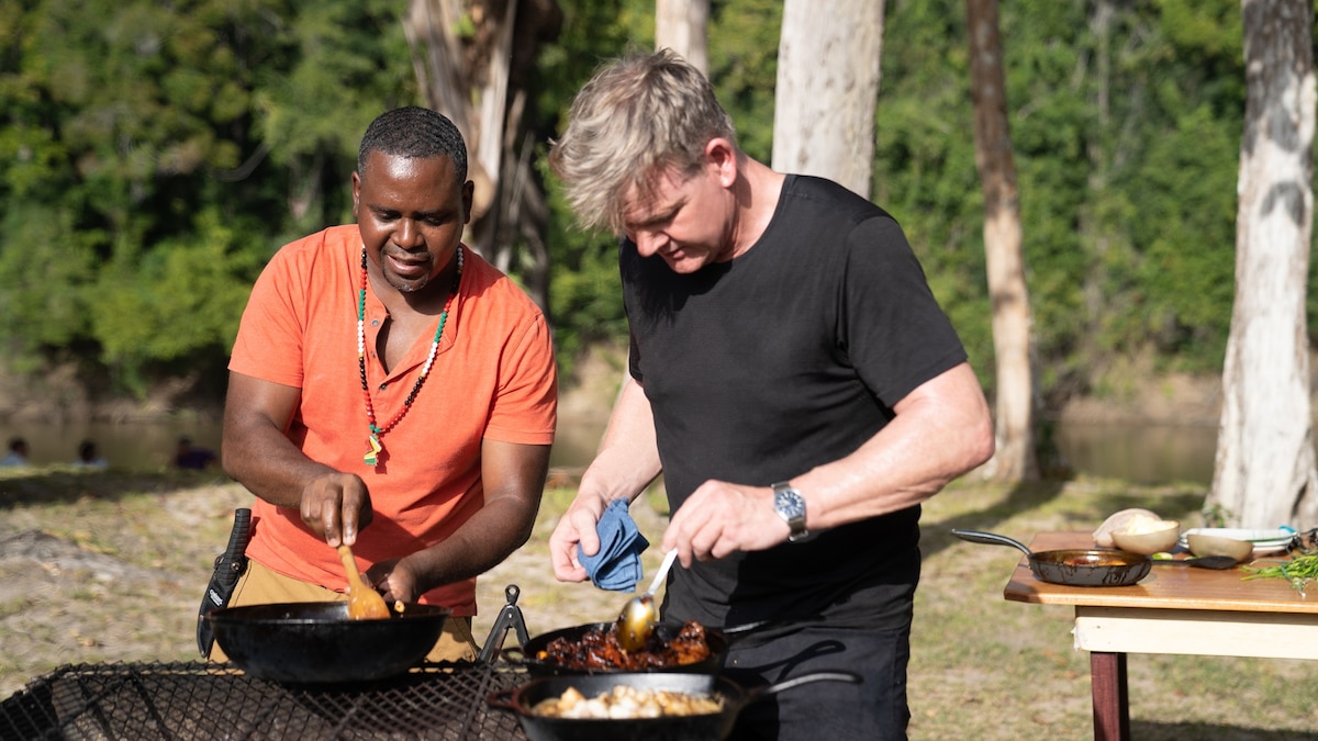Gordon Ramsay Voyages Deep Into the Rainforest of Guyana | National ...
