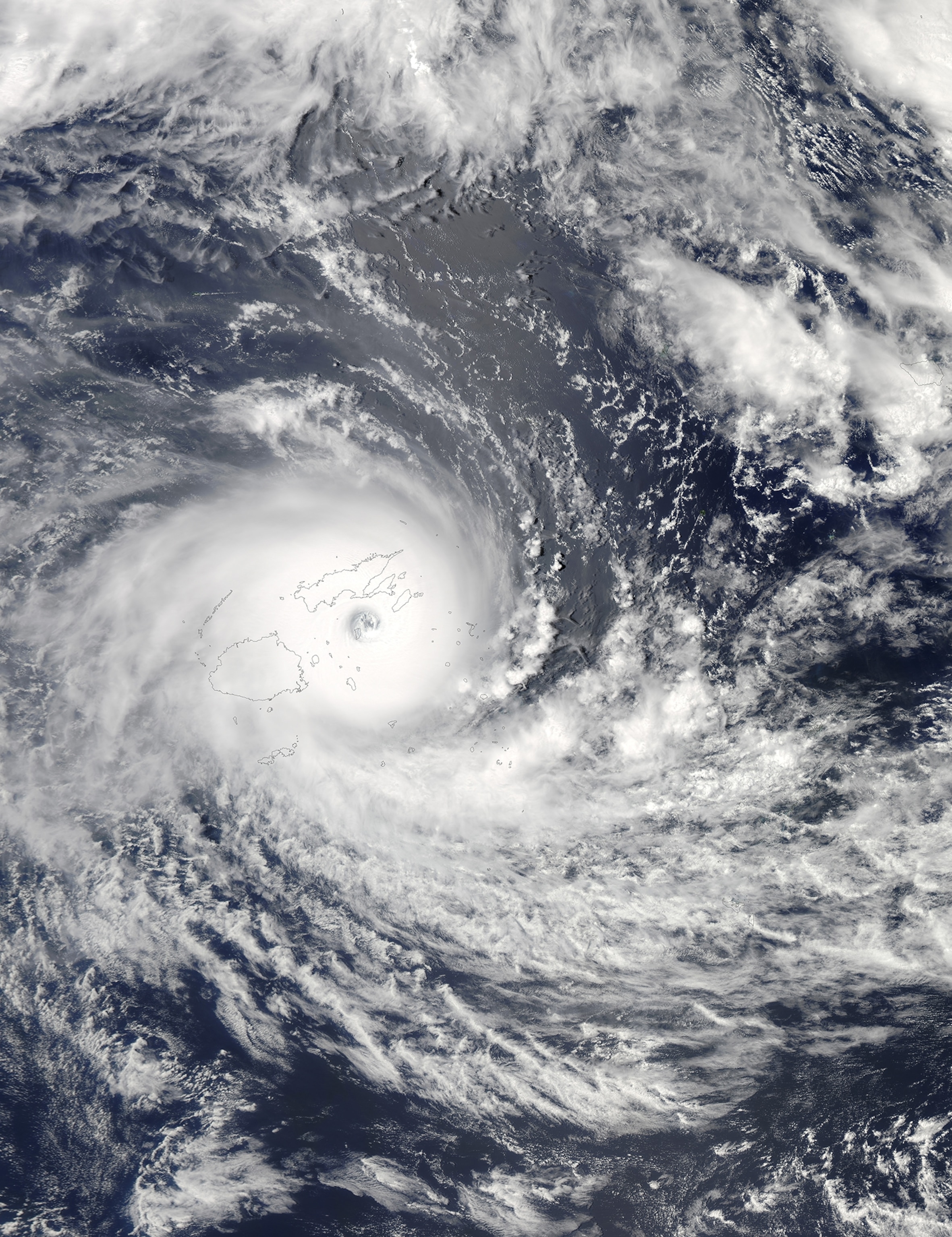 a tropical cyclone