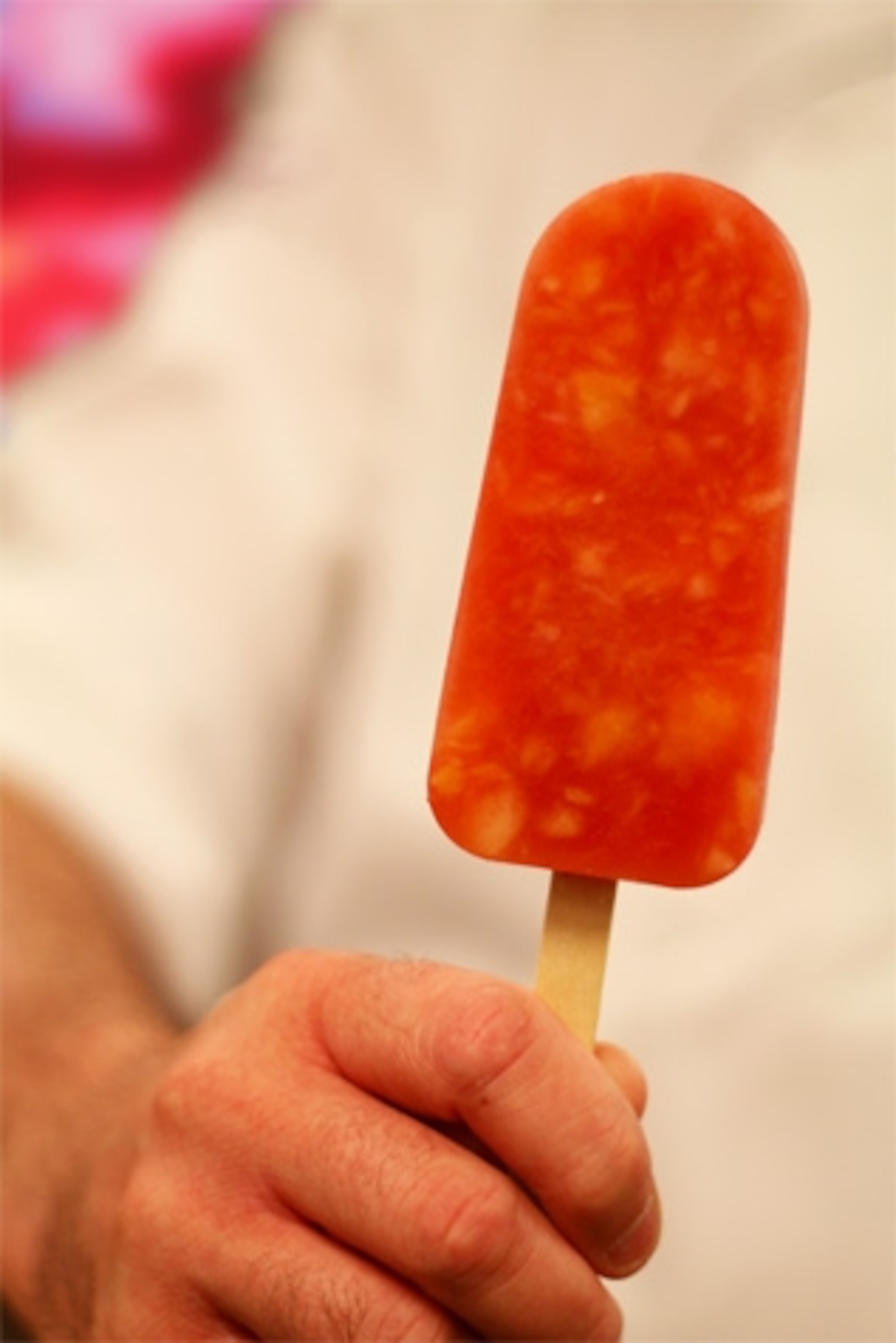 You have to be 21+ to enjoy the "Watermelon Patch" popsicle at the Neopolitan. (Photograph courtesy The Cosmopolitan)