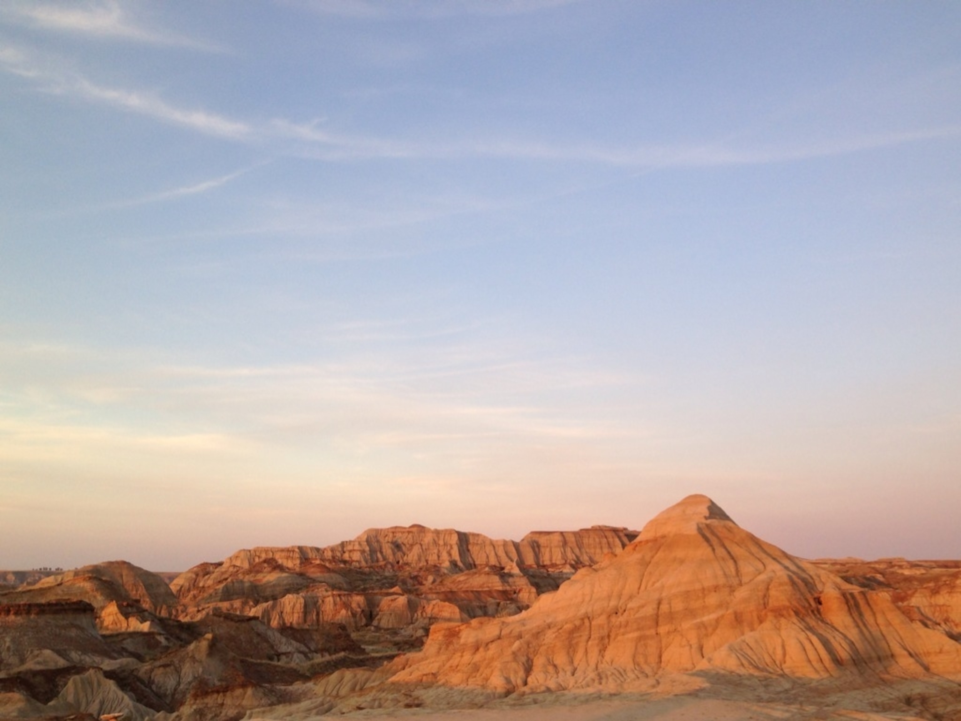 Dinosaur Provincial Park in eastern Alberta. (Photo by Andrew Evans, National Geographic Traveler)