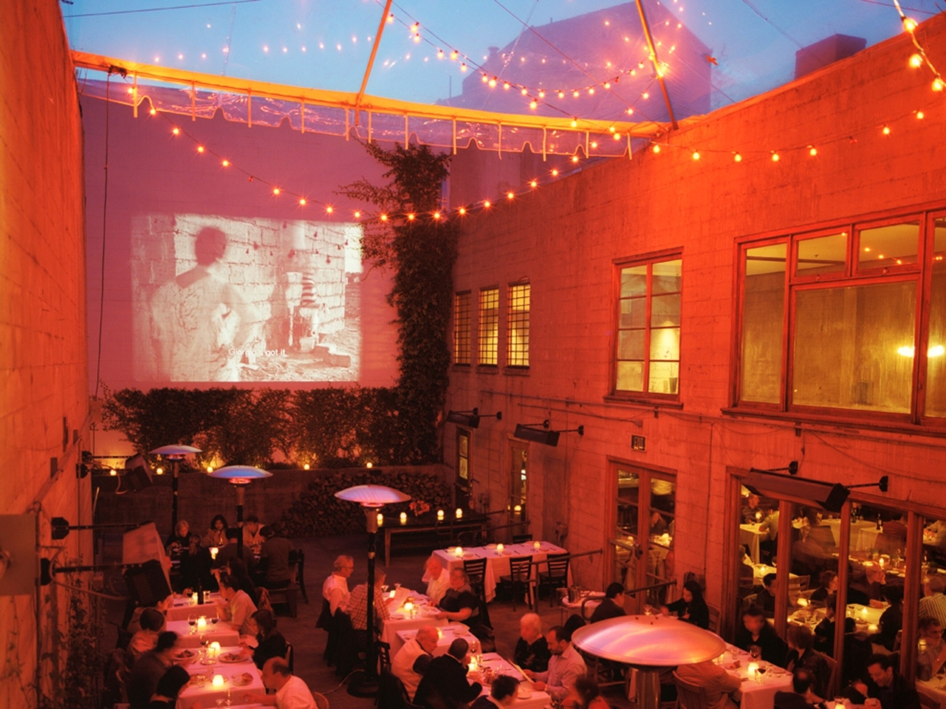 foreign cinema in the Mission San Francisco