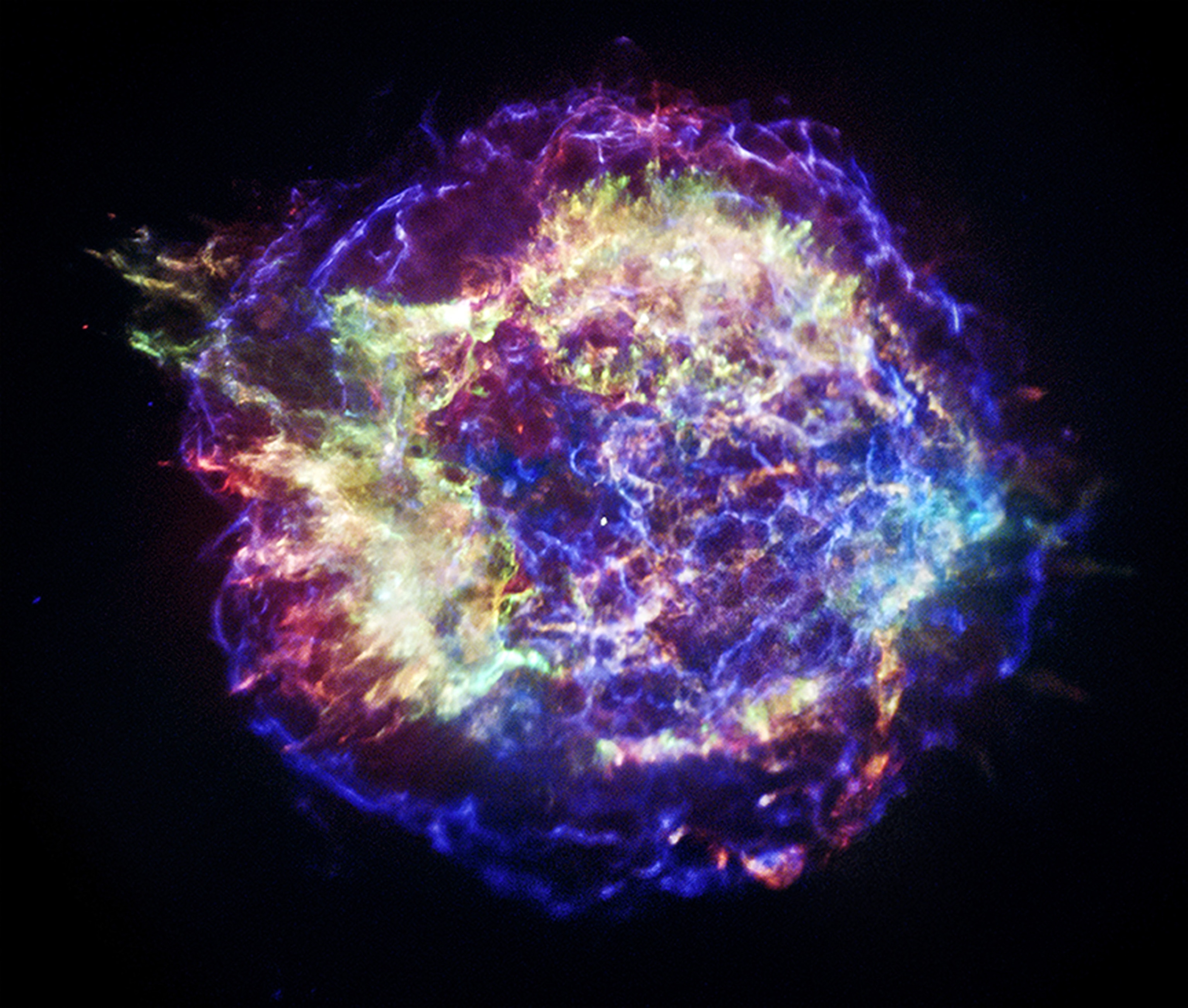the Cassiopeia A supernova.