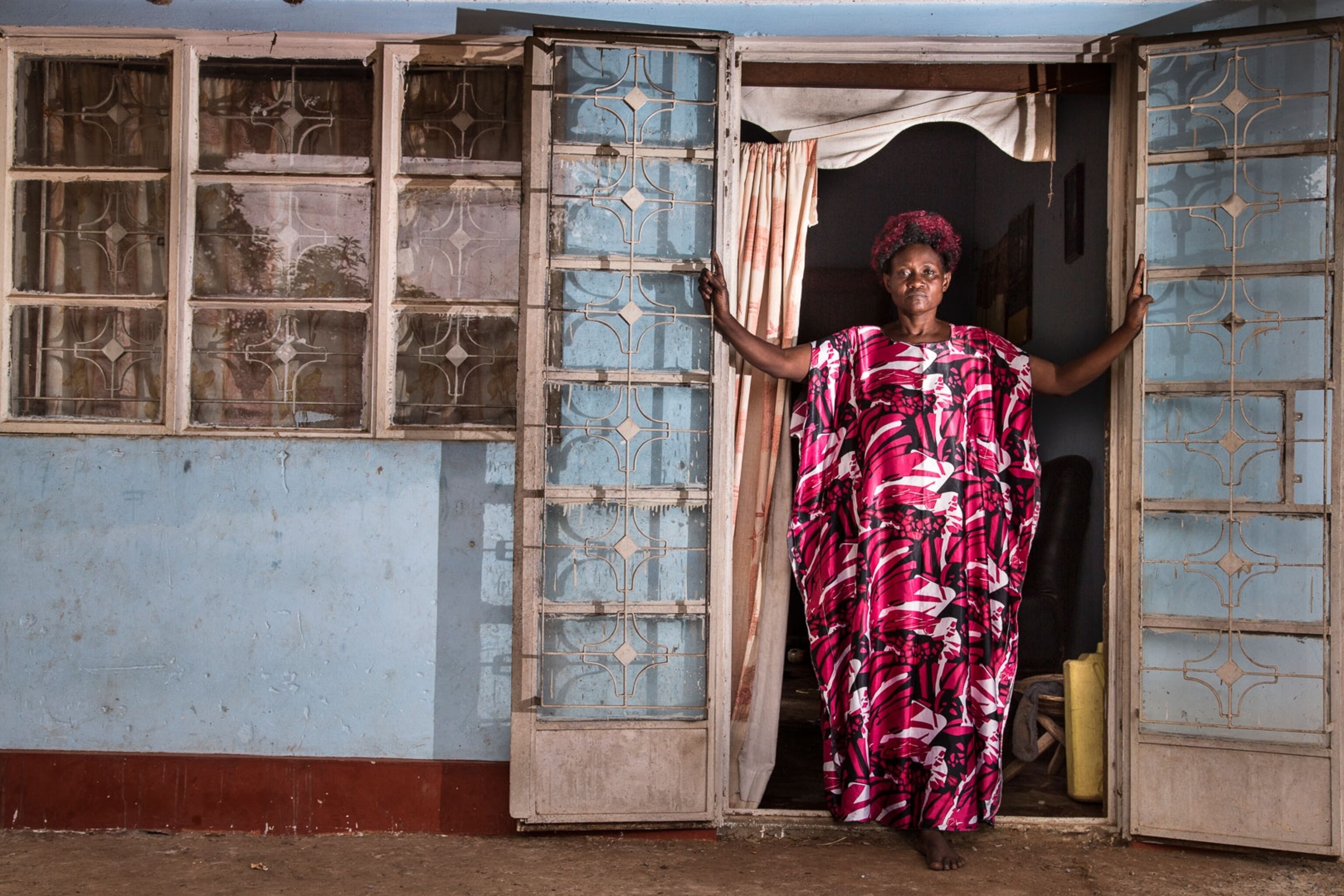 a widow in Uganda