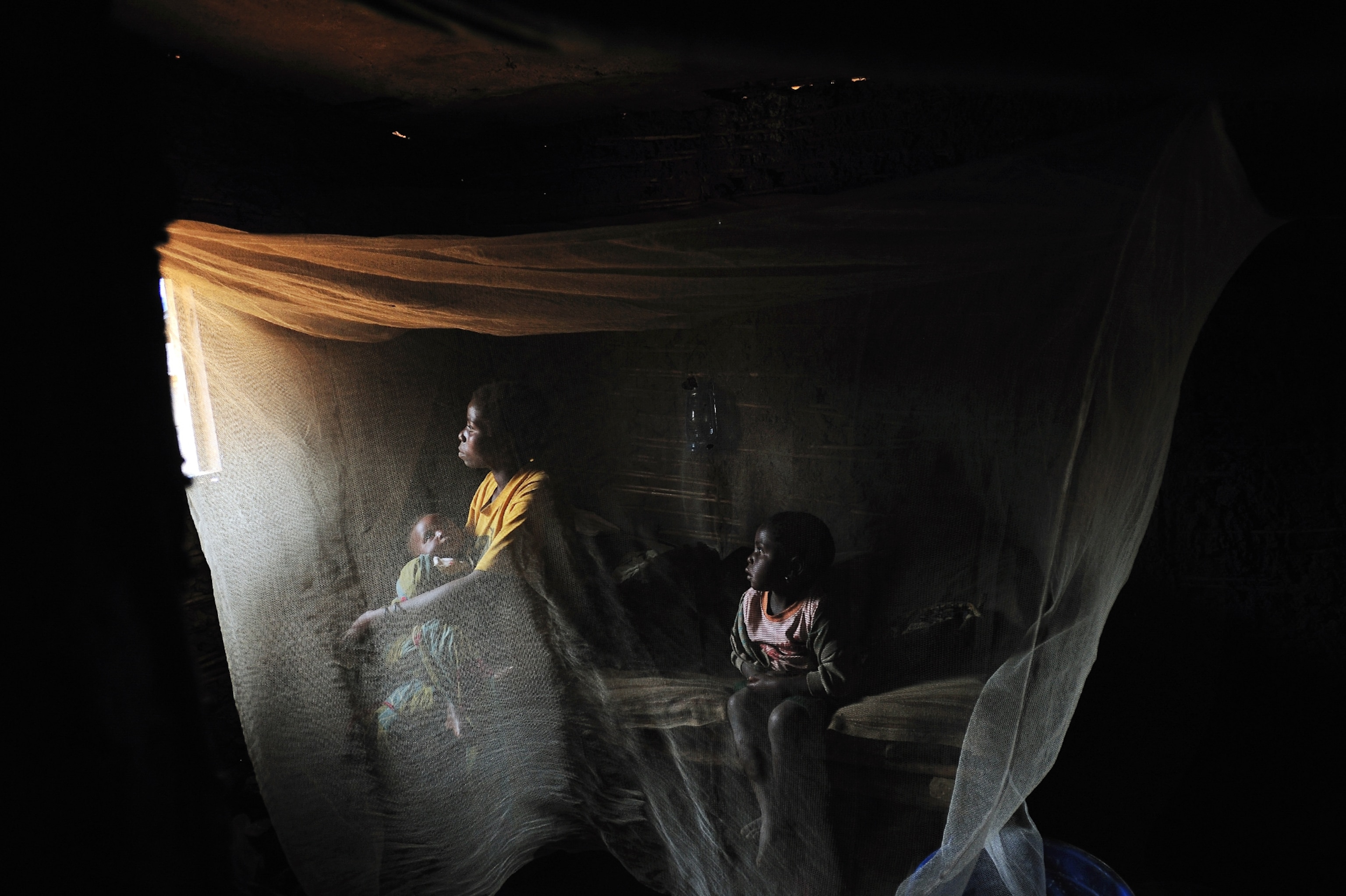 a women with her two children born out of rape in North Kivu, Eastern Congo