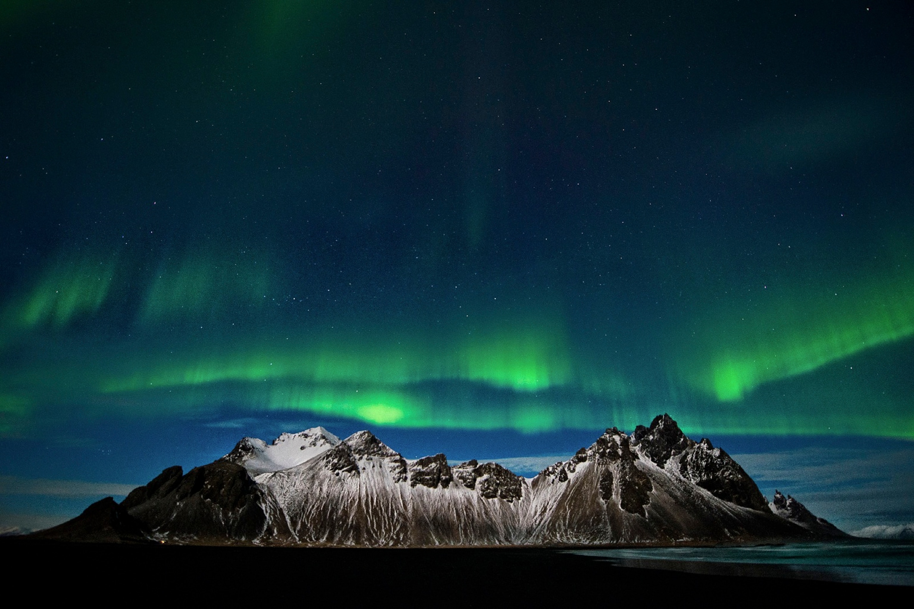 a cherry blossom tree in Japan, against the night sky.