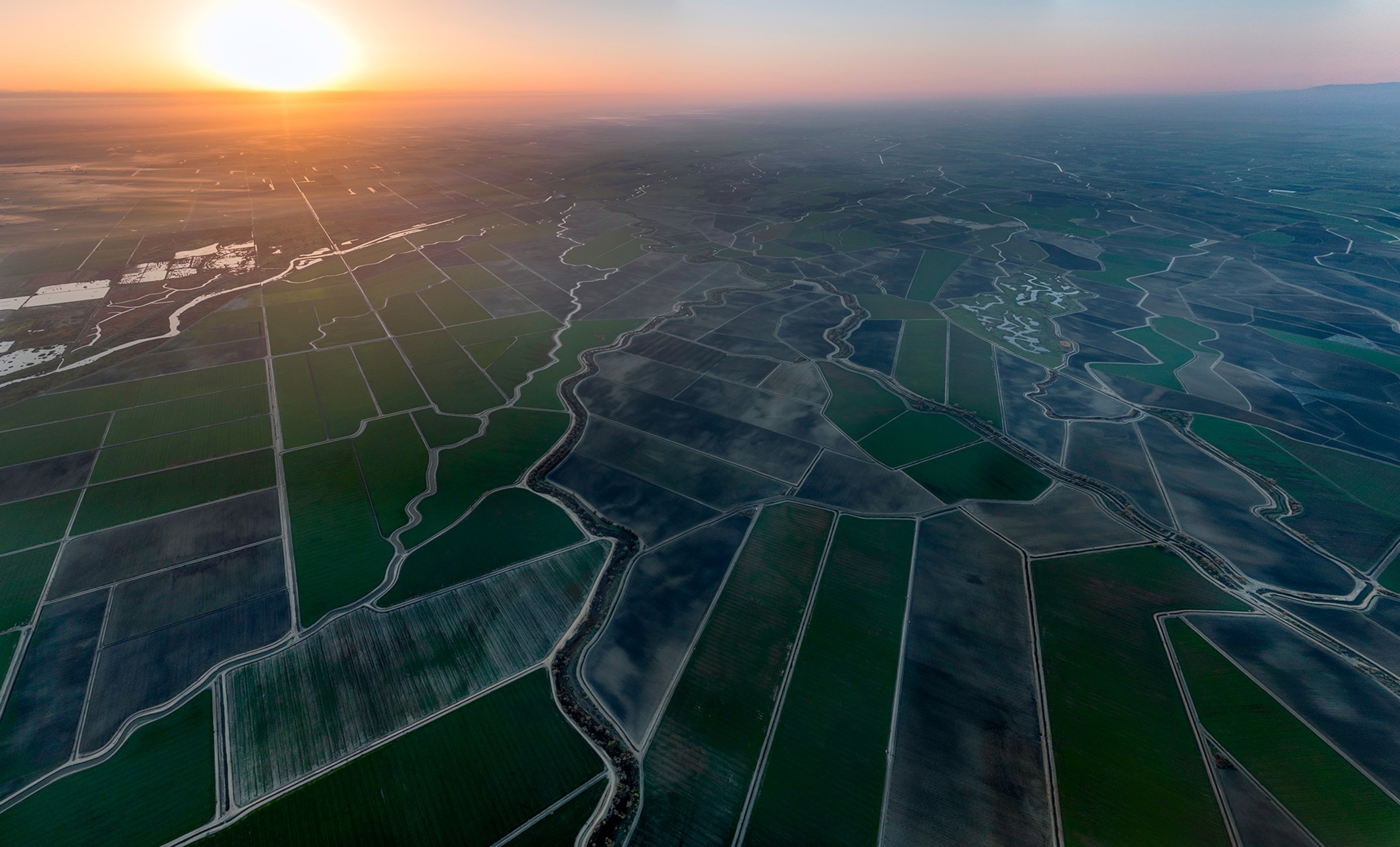San Joaquin River, Near Los Banos, CA