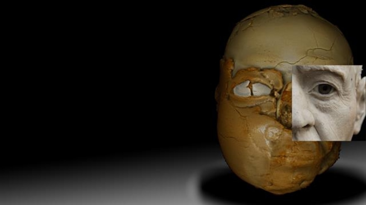 Face Of 9 500 Year Old Man Revealed For First Time