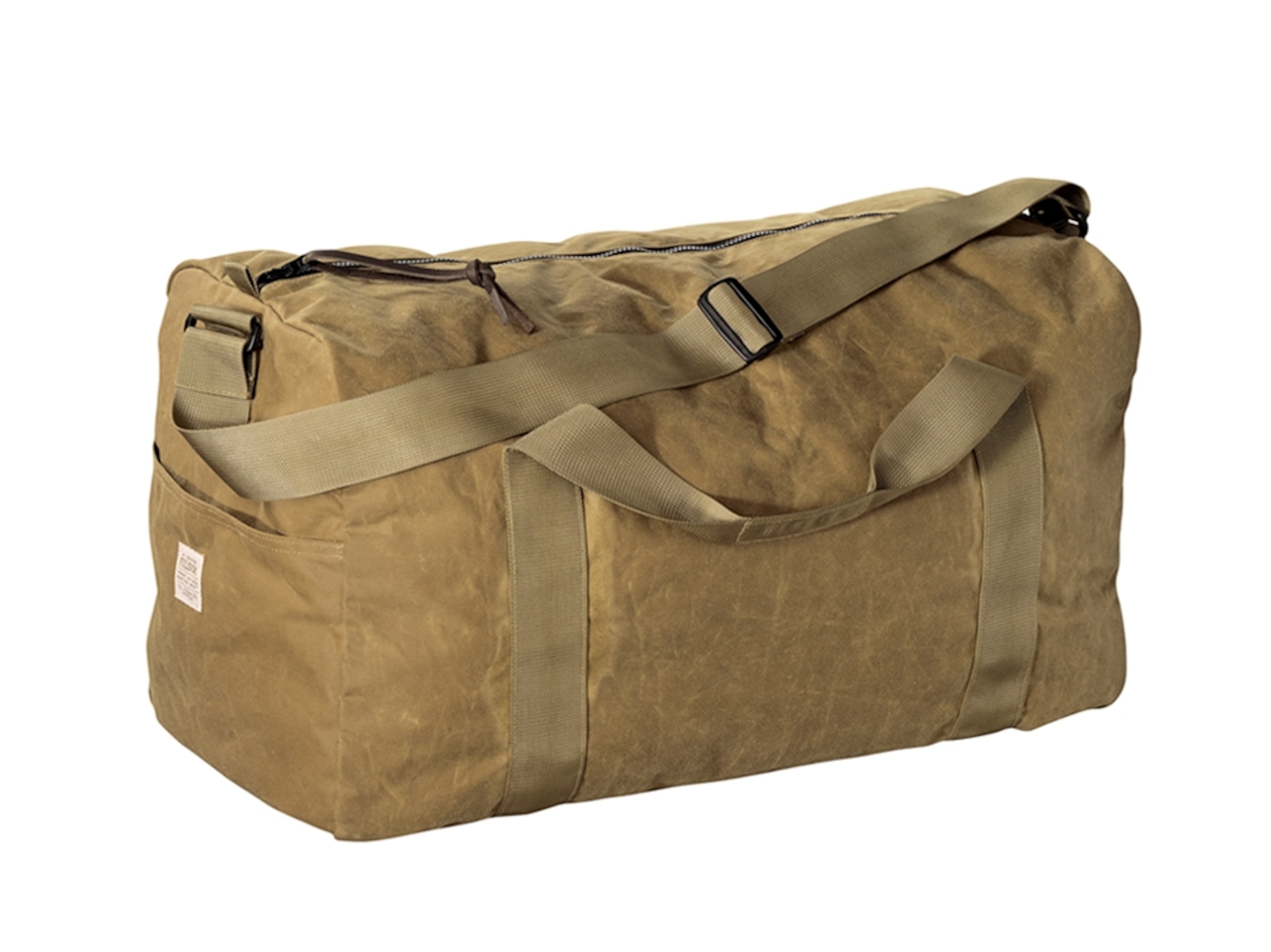a Filson duffle bag