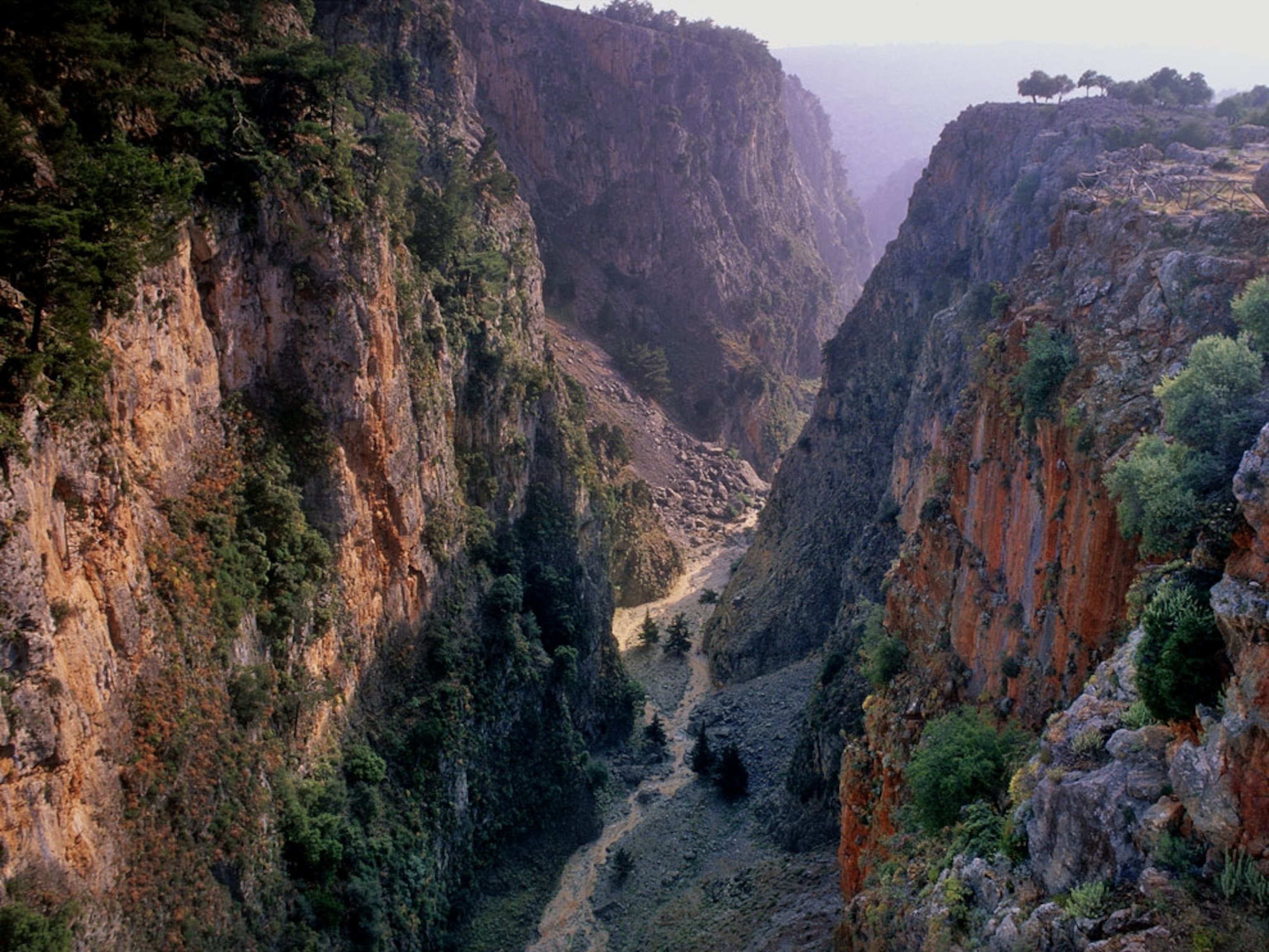 Gorge at Araden, Crete