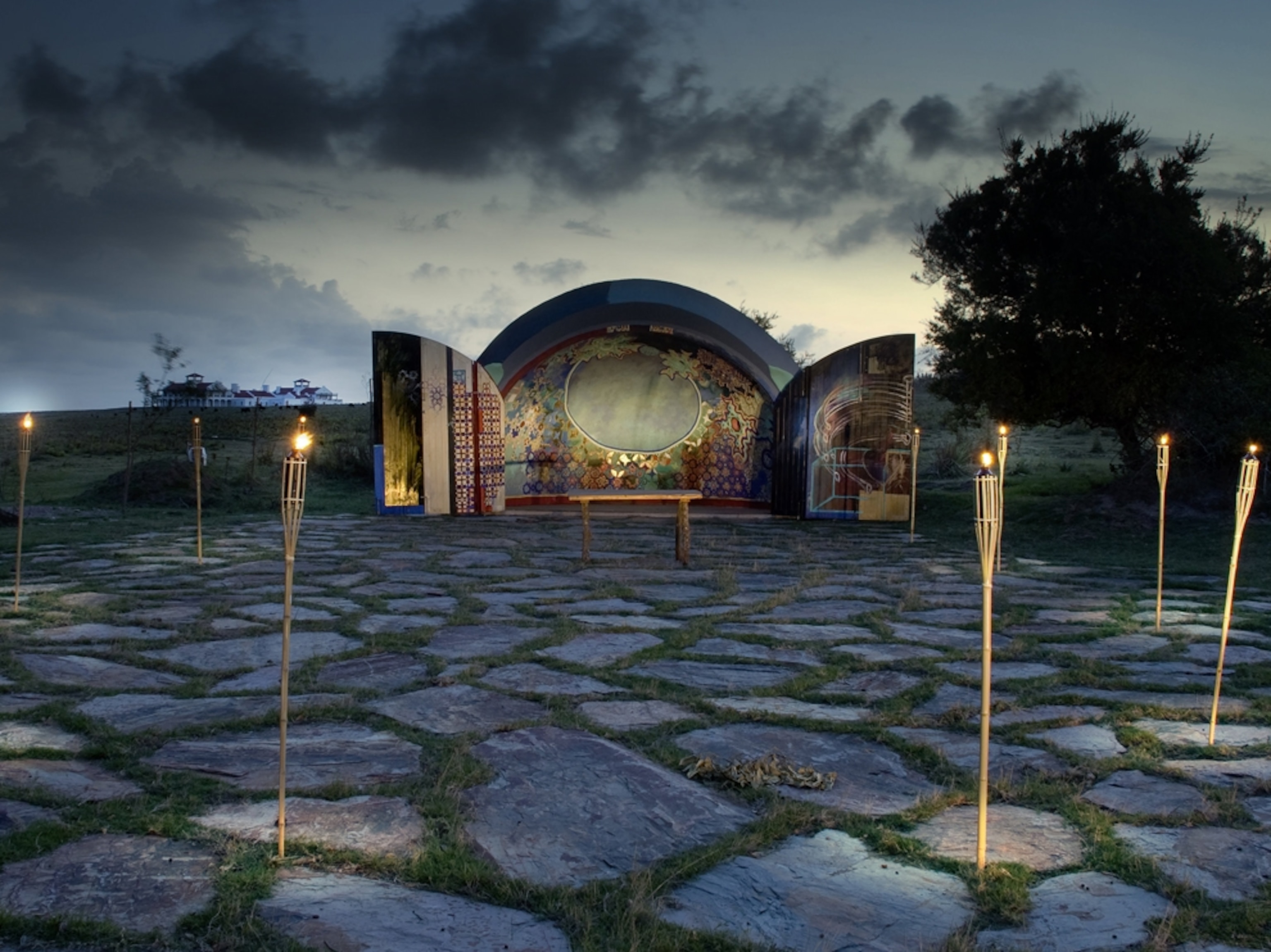 Uruguay Estancia Vik chapel