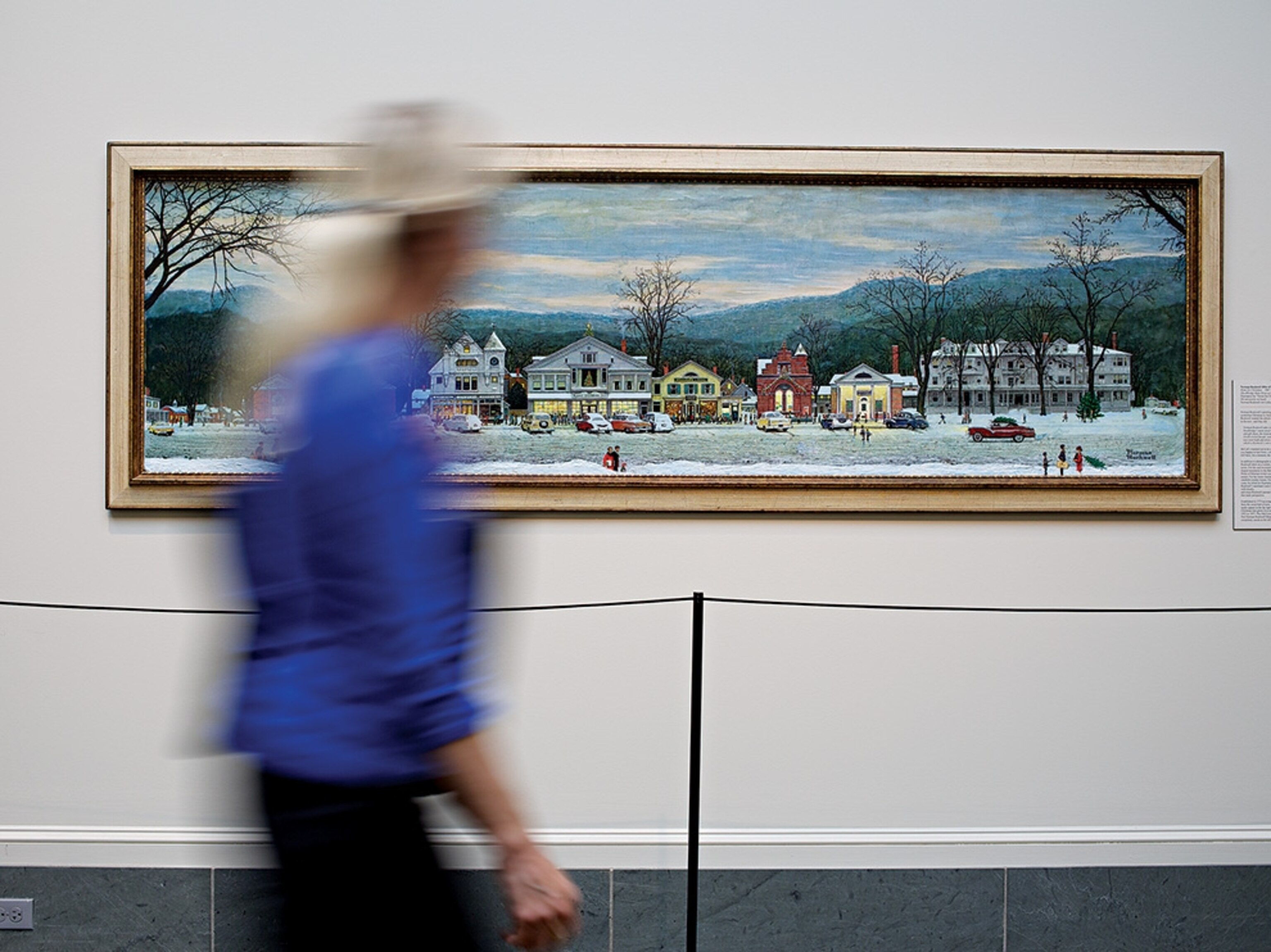 the Norman Rockwell museum in Stockbridge, Massachusetts