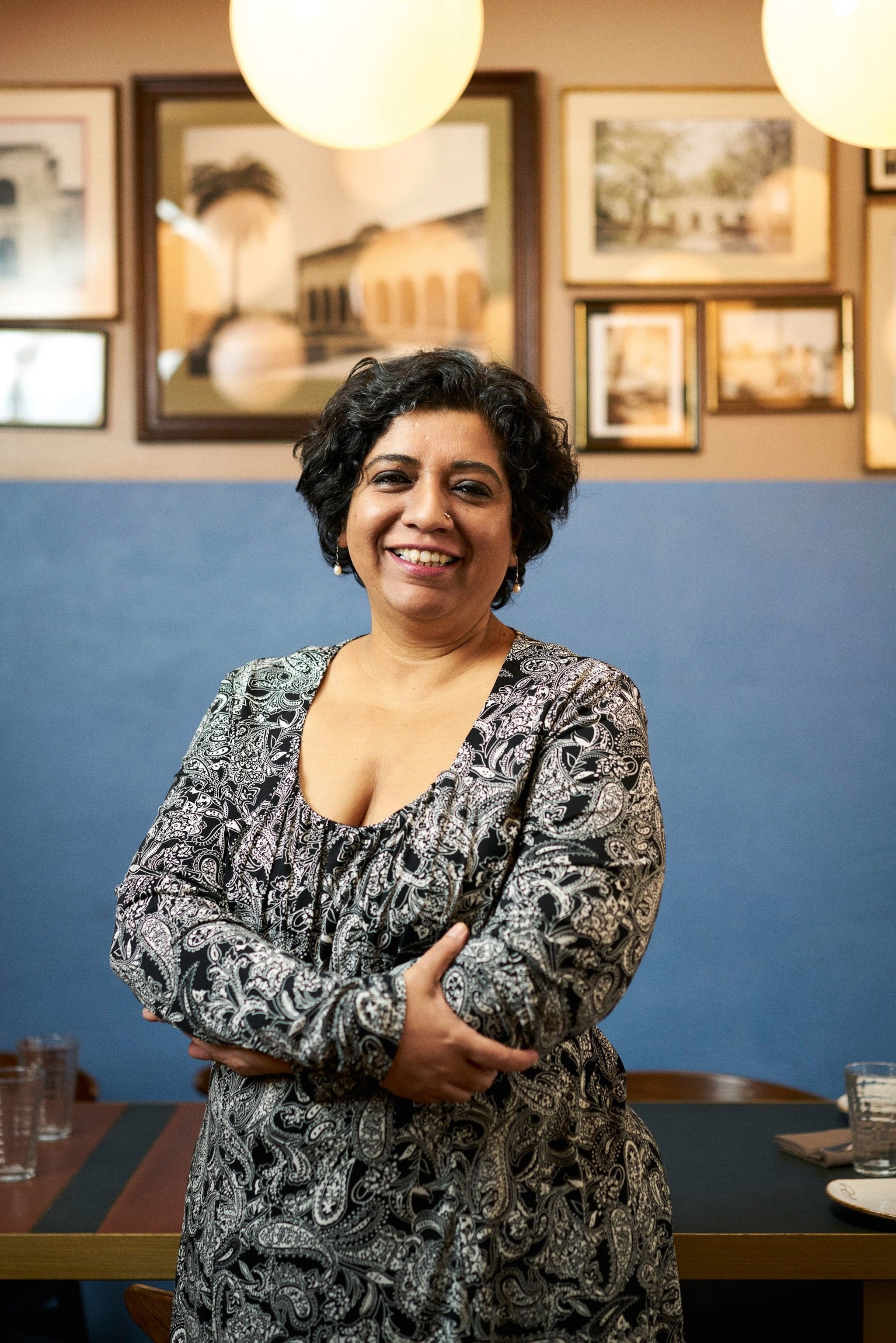 Asma Khan's restaurant, Darjeeling Express, pays homage to her Mughlai ancestry as well as the busy streets of Calcutta, where she grew up.