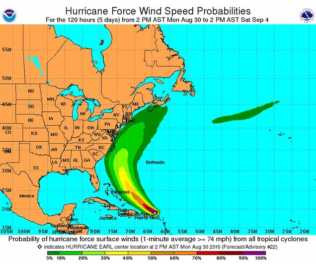 Hurricane Earl S Path To Skirt U S No Hurricane Fiona Hurricane Earl S Path To Skirt U S No Hurricane Fiona