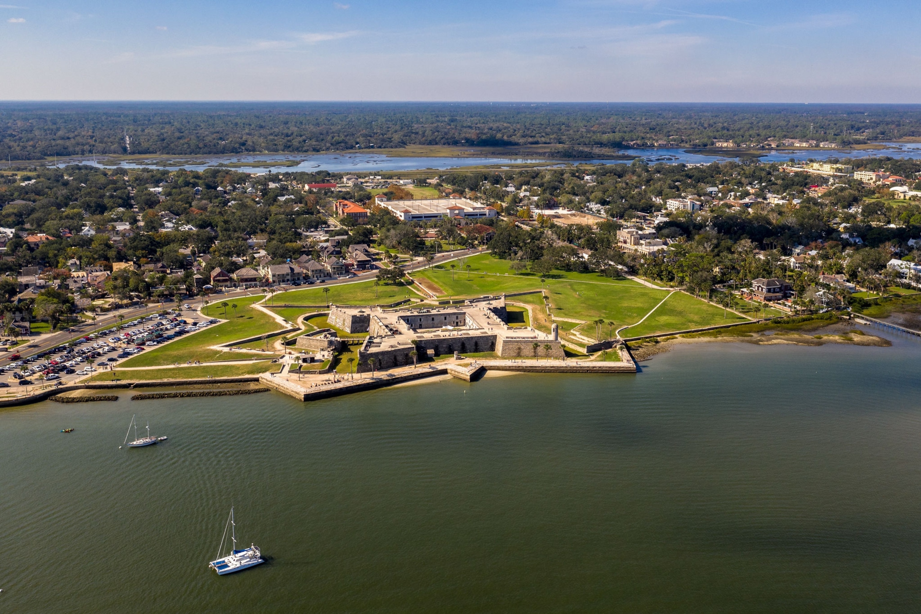 the Castillo de San Marcos in St. Augustine, Florida