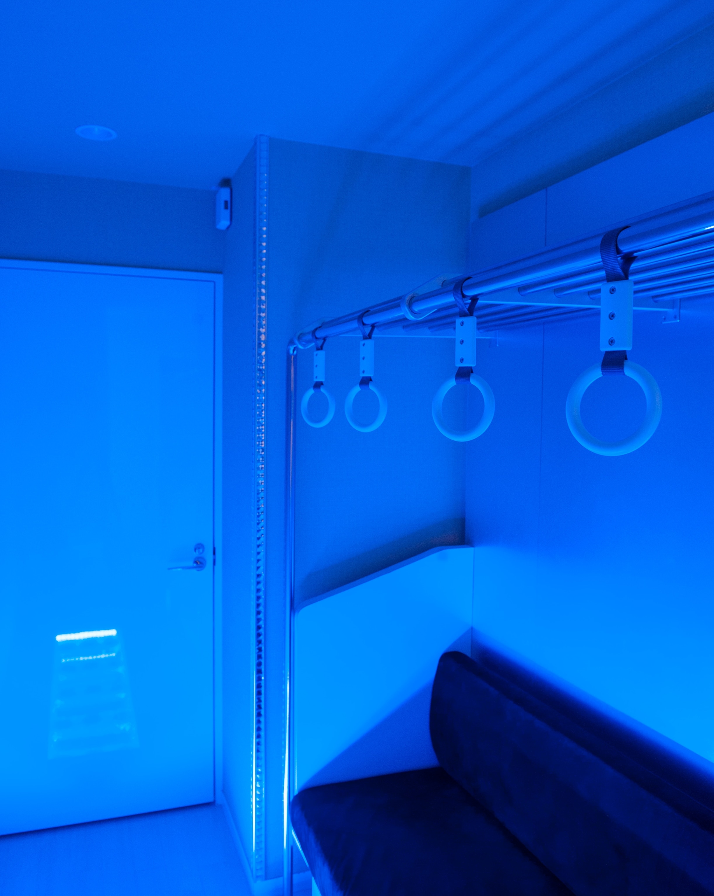 a train themed room in Hotel Sara Sweet, a love hotel in Tokyo, Japan