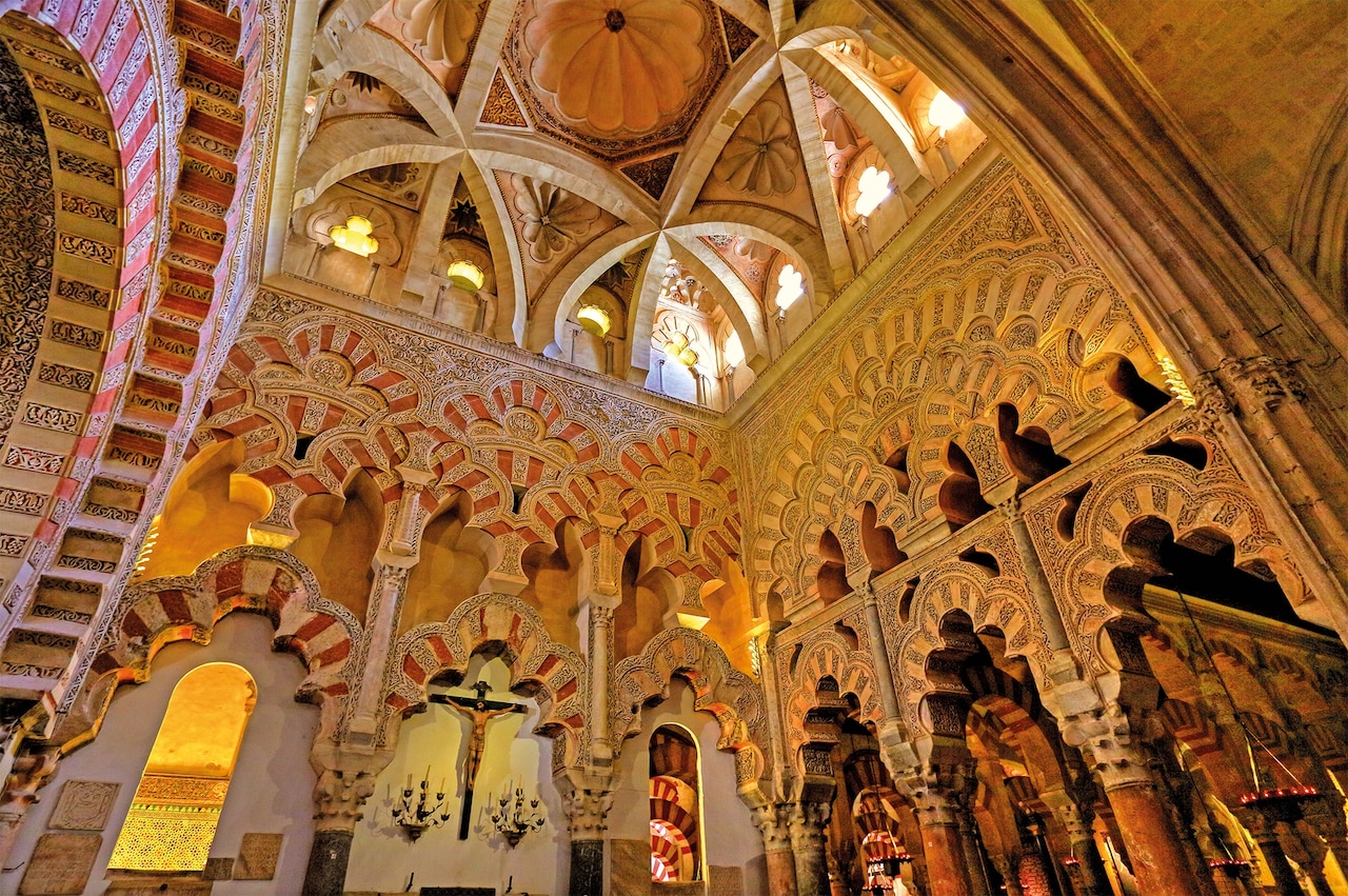 The splendid skylight installed by Hakam II would later be renovated and become known as the Chapel of Villaviciosa.