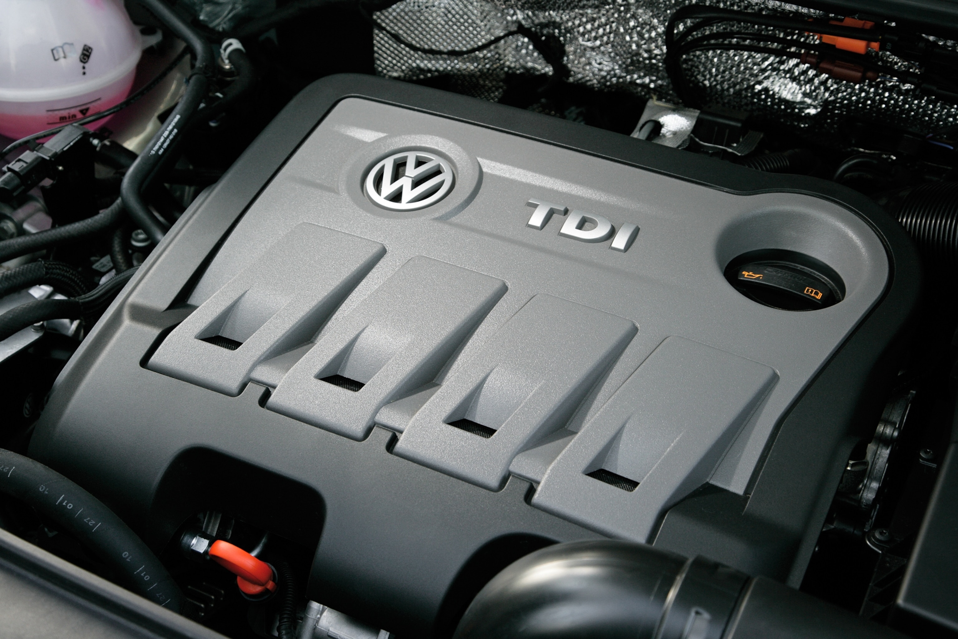 Engine picture - a Volkswagen TDI engine