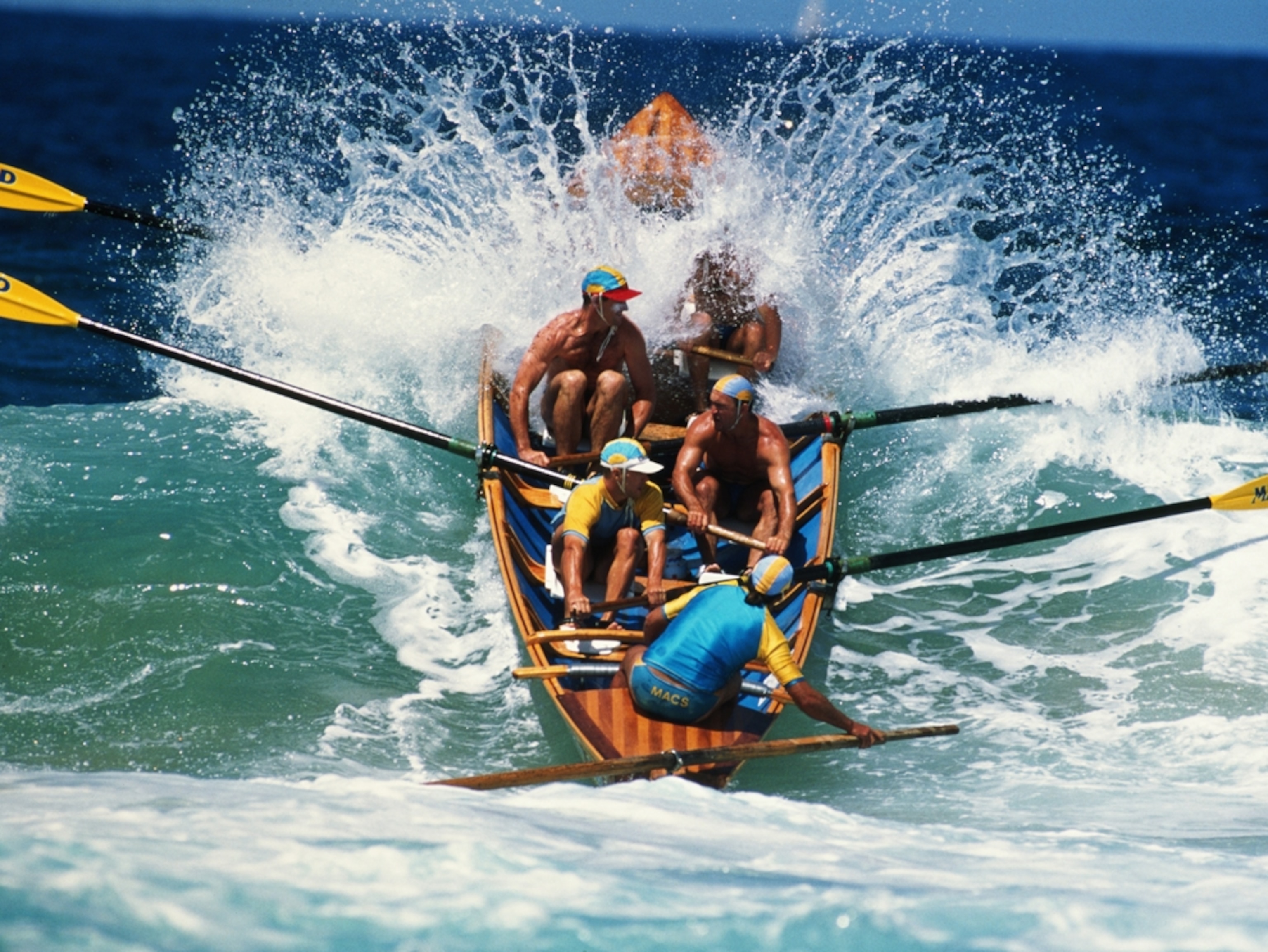 Surfboat racing