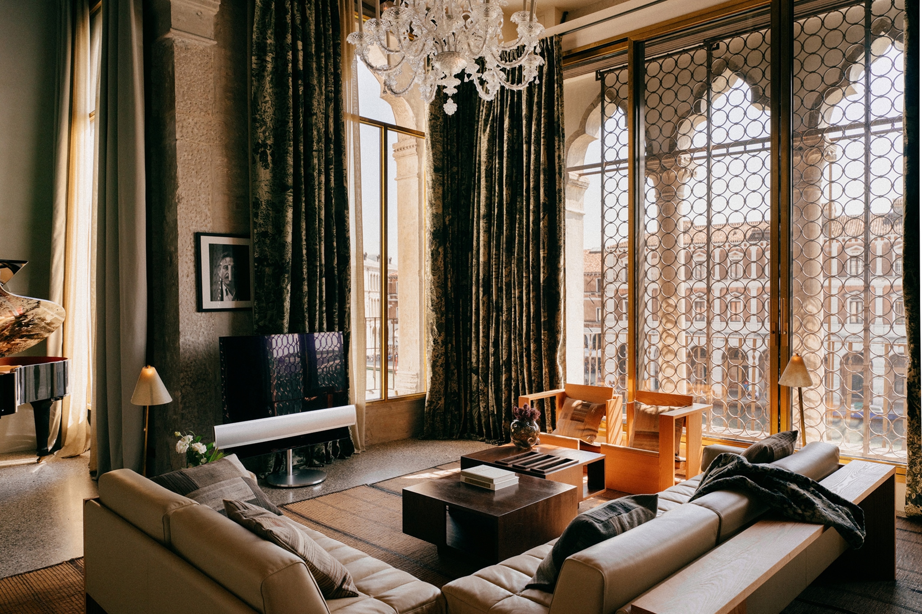 inside a suit at a hotel in venice