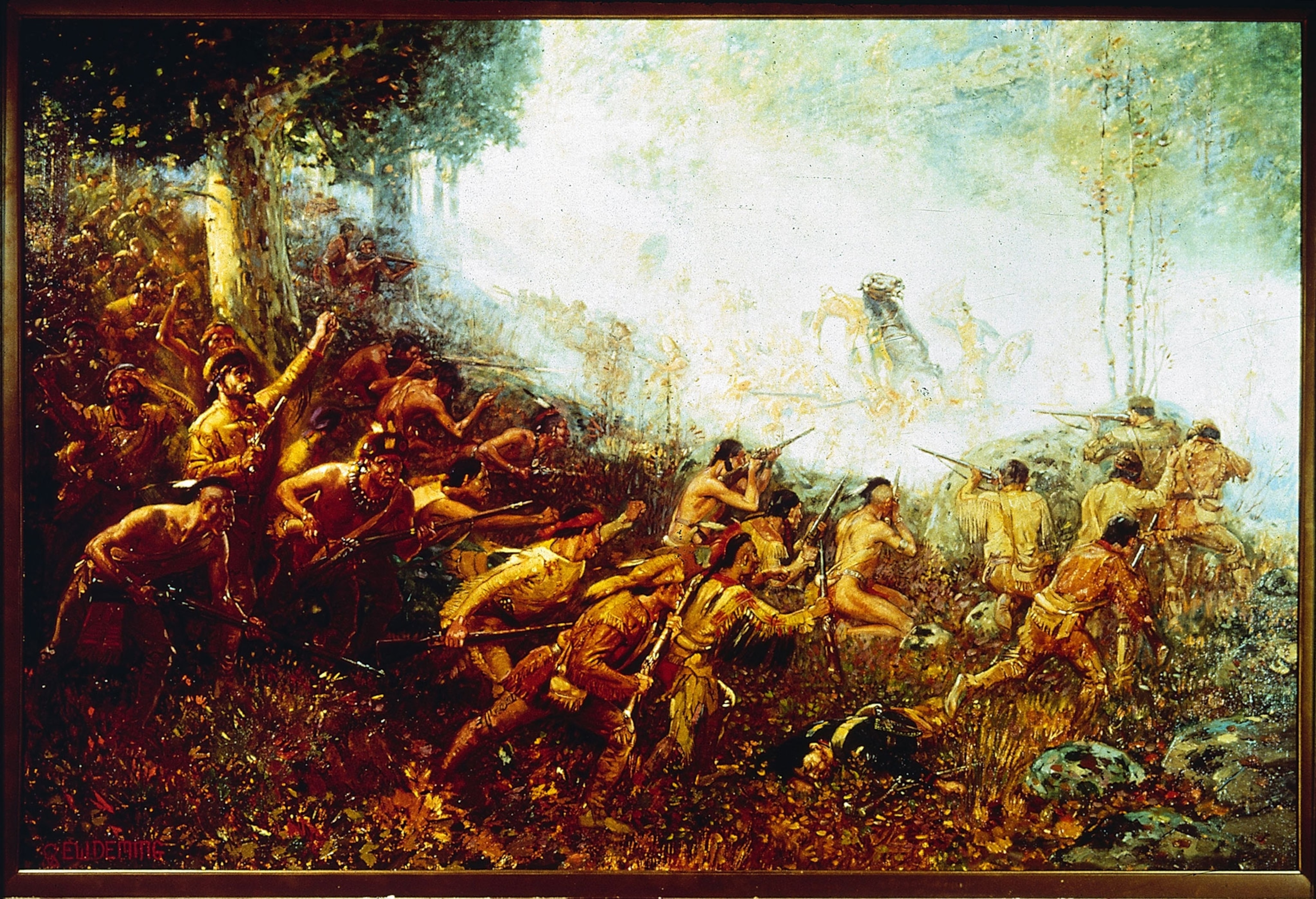 Native Americas during French and Indian War