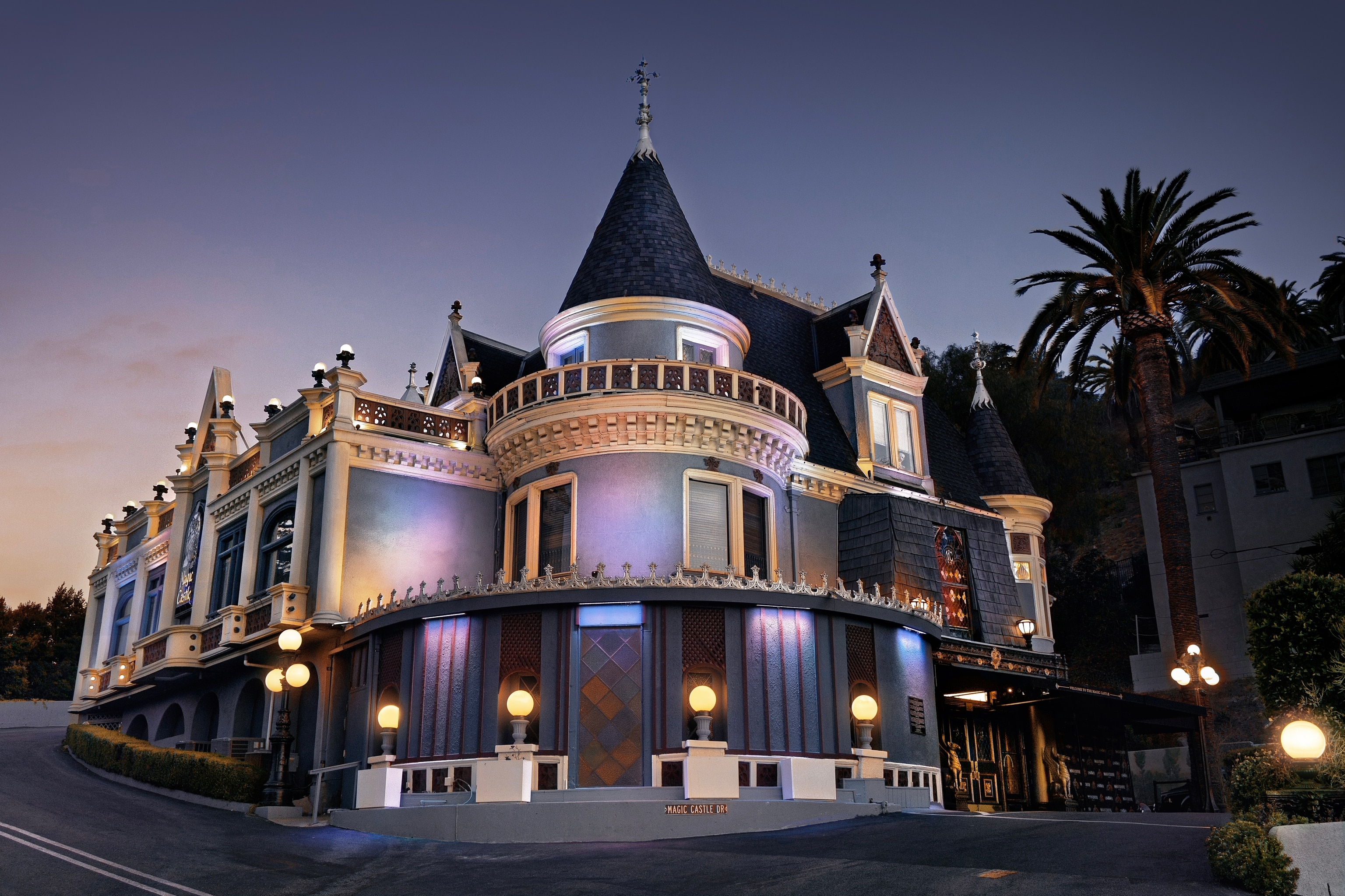 Exterior of The Magic Castle