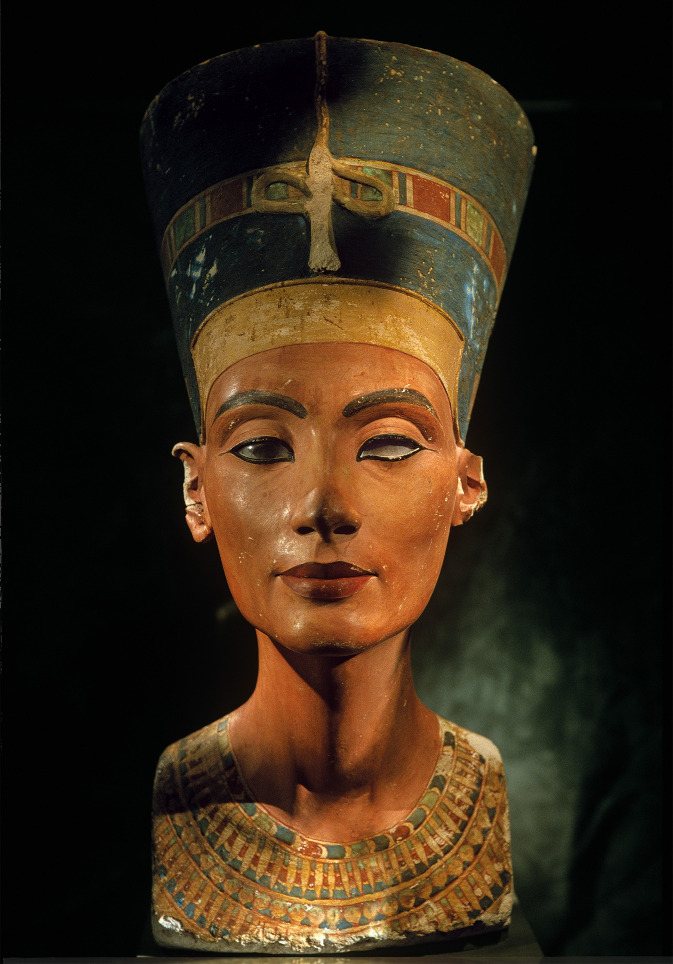 Perhaps the most famous portrait in the world at Berlin's Neues Museum, this bust of Nefertiti was found in 1912 by German archaeologist Ludwig Borchardt.