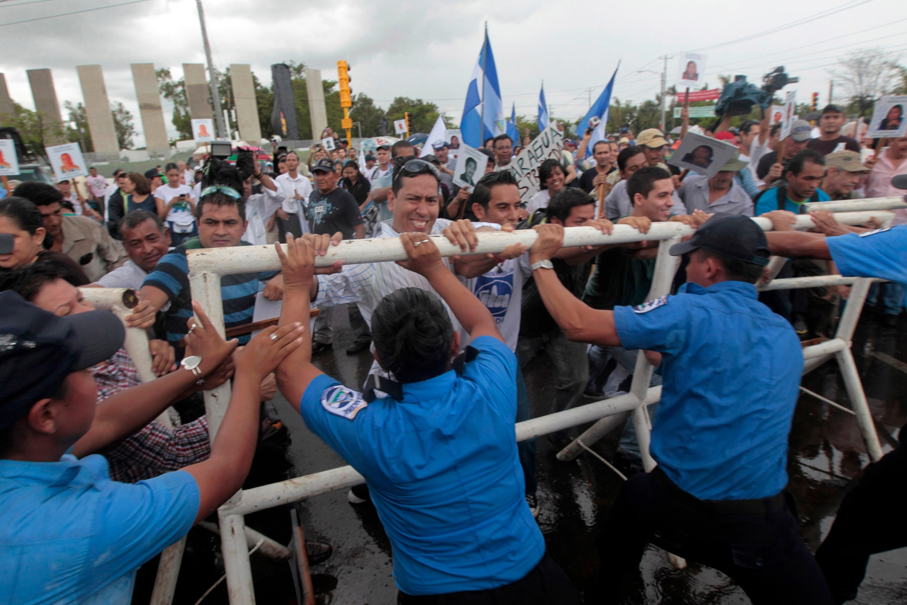 A late-afternoon sun illuminates part of the Brito Inlet, Dec. 26, 2013, which Nicaragua says is the likely Pacific Coast outlet of a planned interoceanic canal to rival that of Panama.