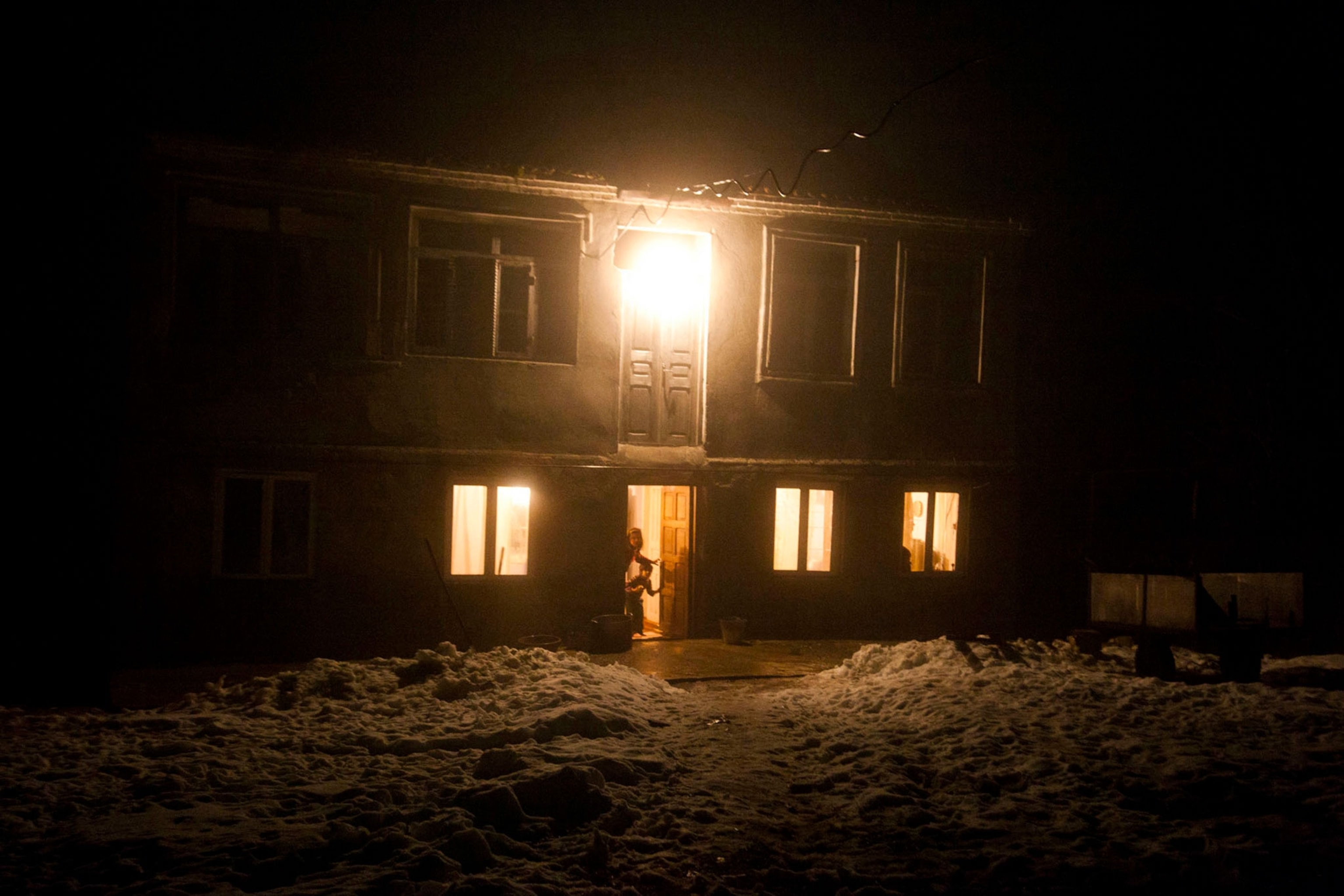 a miners house in Chiatura, Georgia