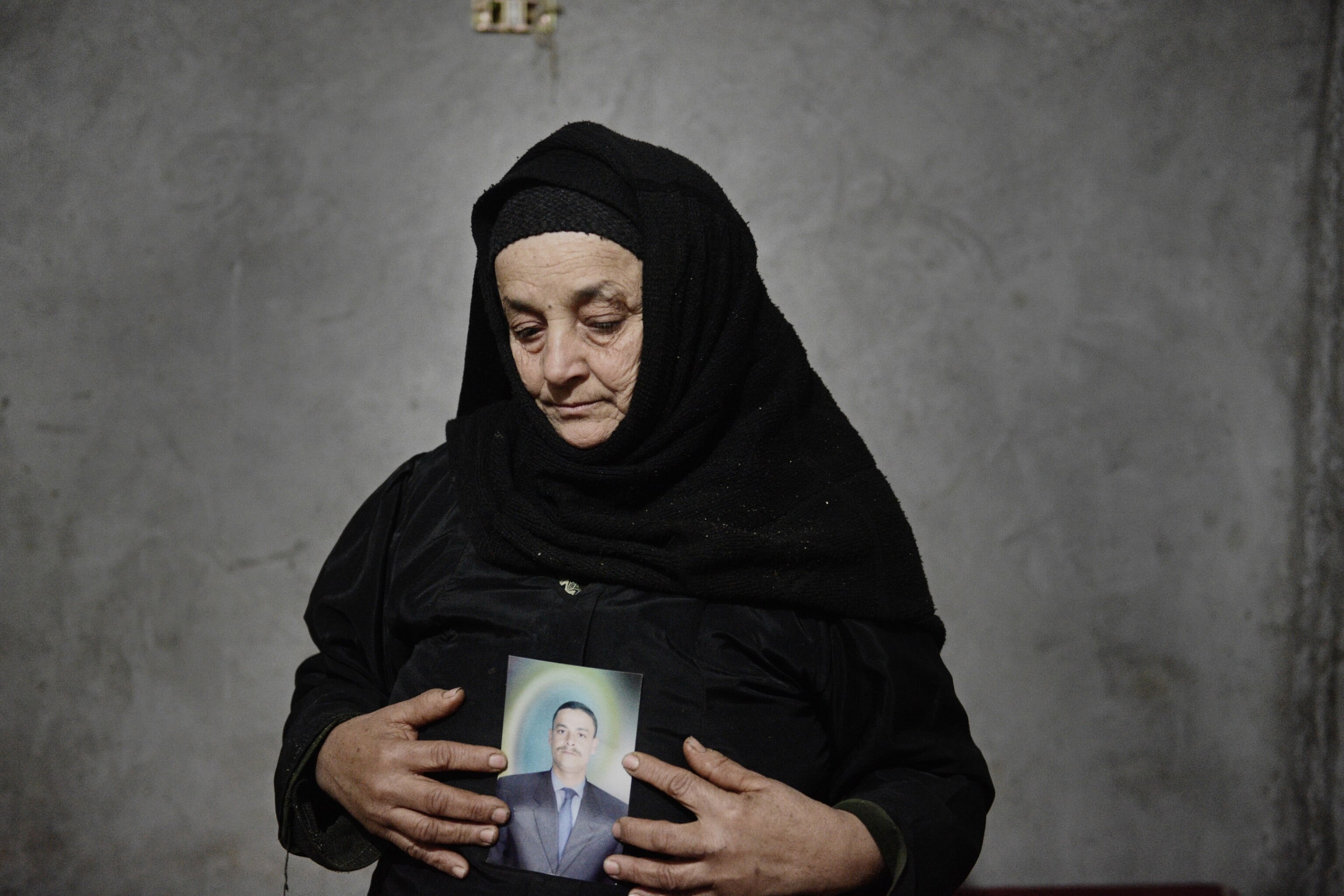 mother of 29-year-old slain laborer Samuel Abraham