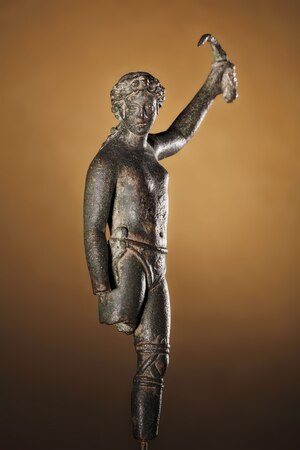 Not all experts agree that this 2,000-year-old statue is of a female gladiator, but female fighters did exist.