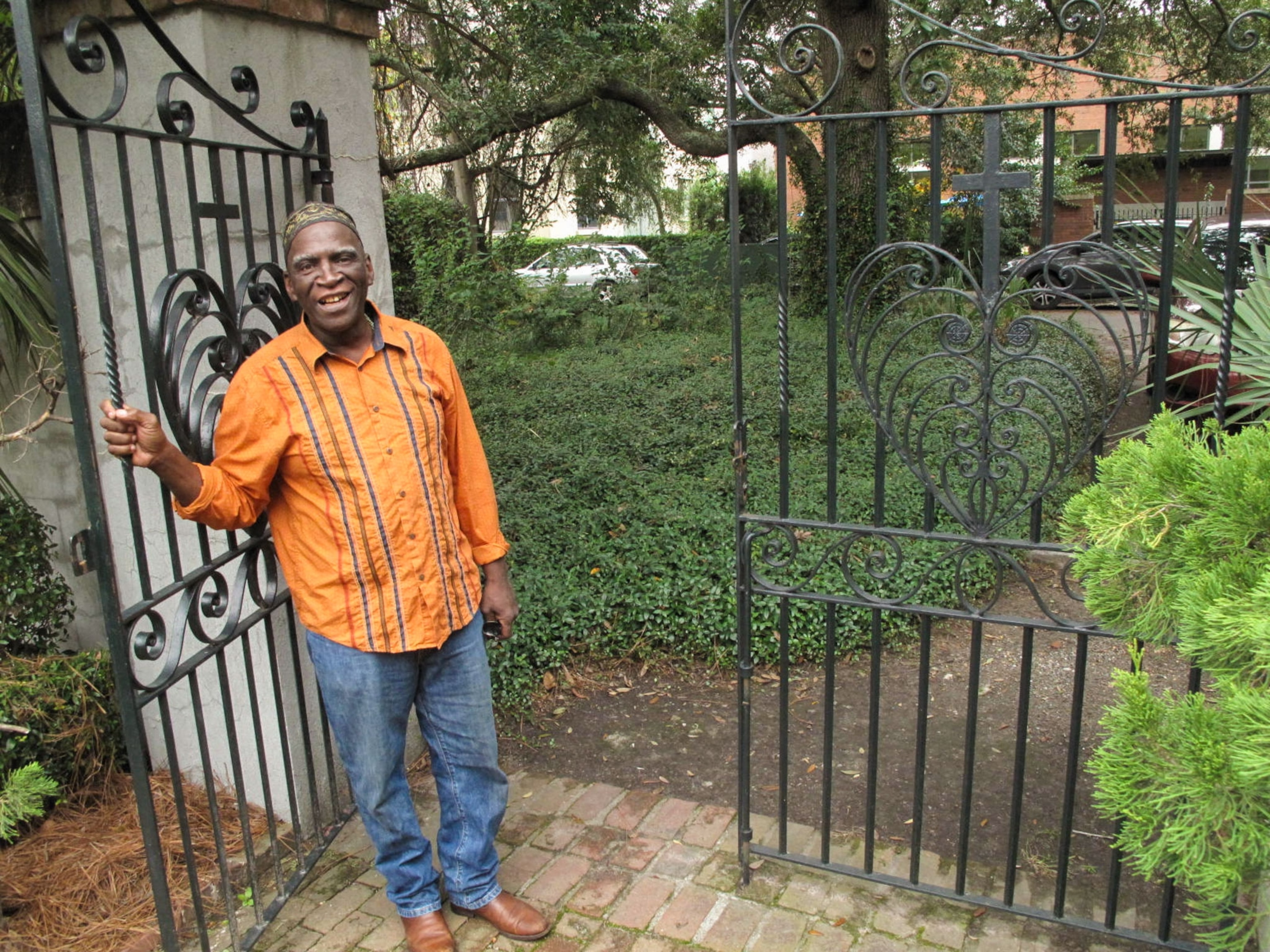 a man in Charleston, South Carolina
