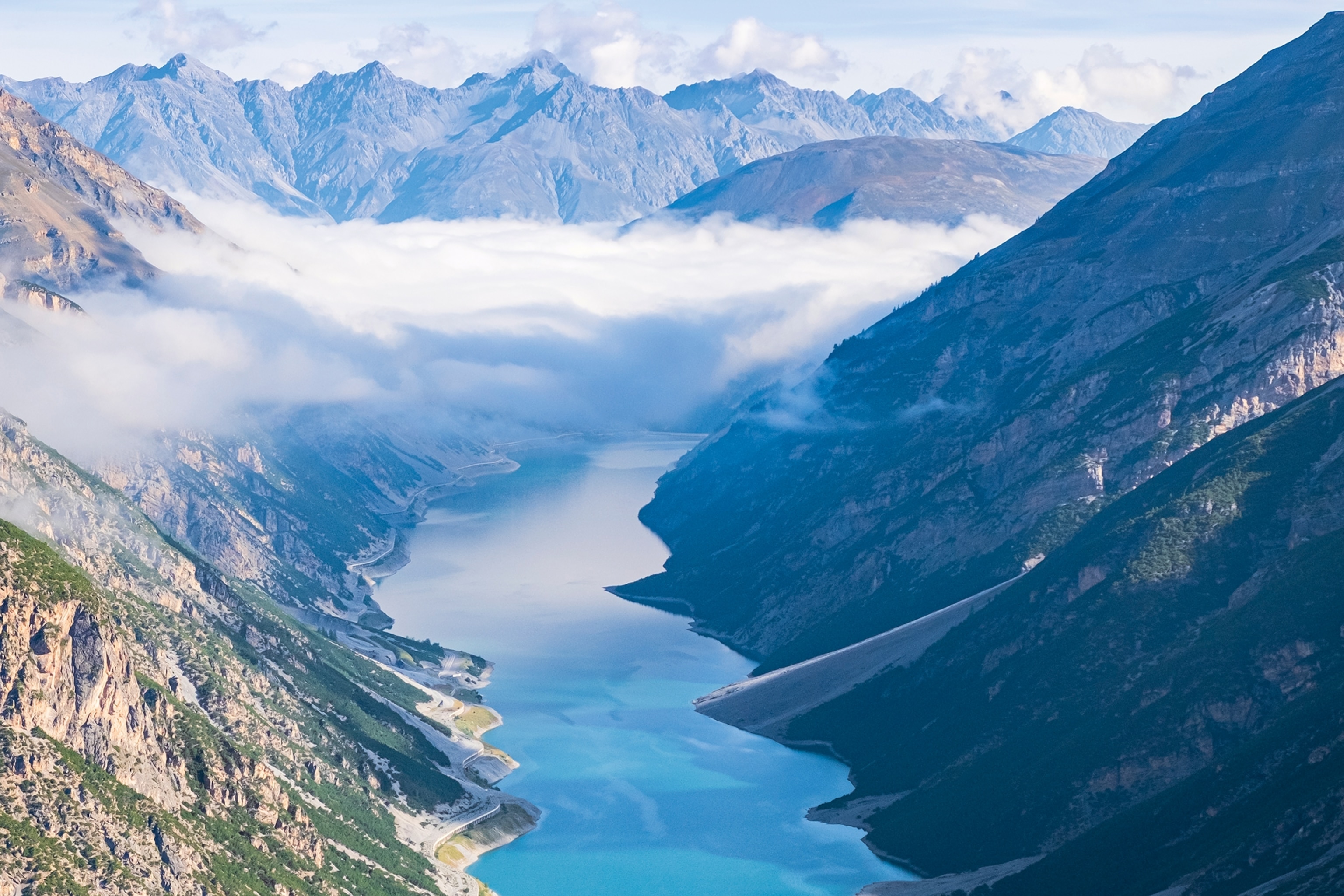 Lago del Gallo in the Italian Alps.