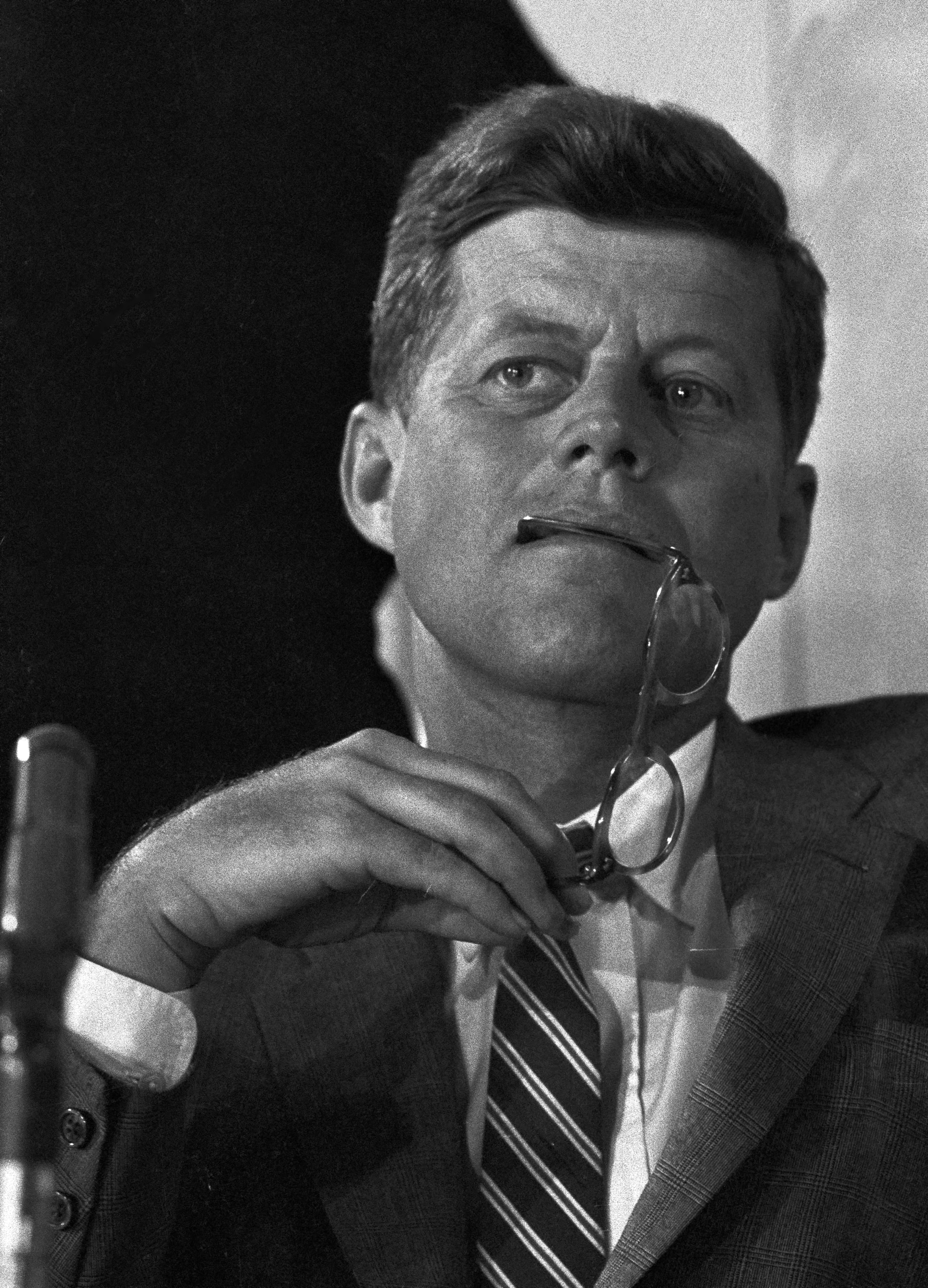 Senator John F. Kennedy in 1957.
