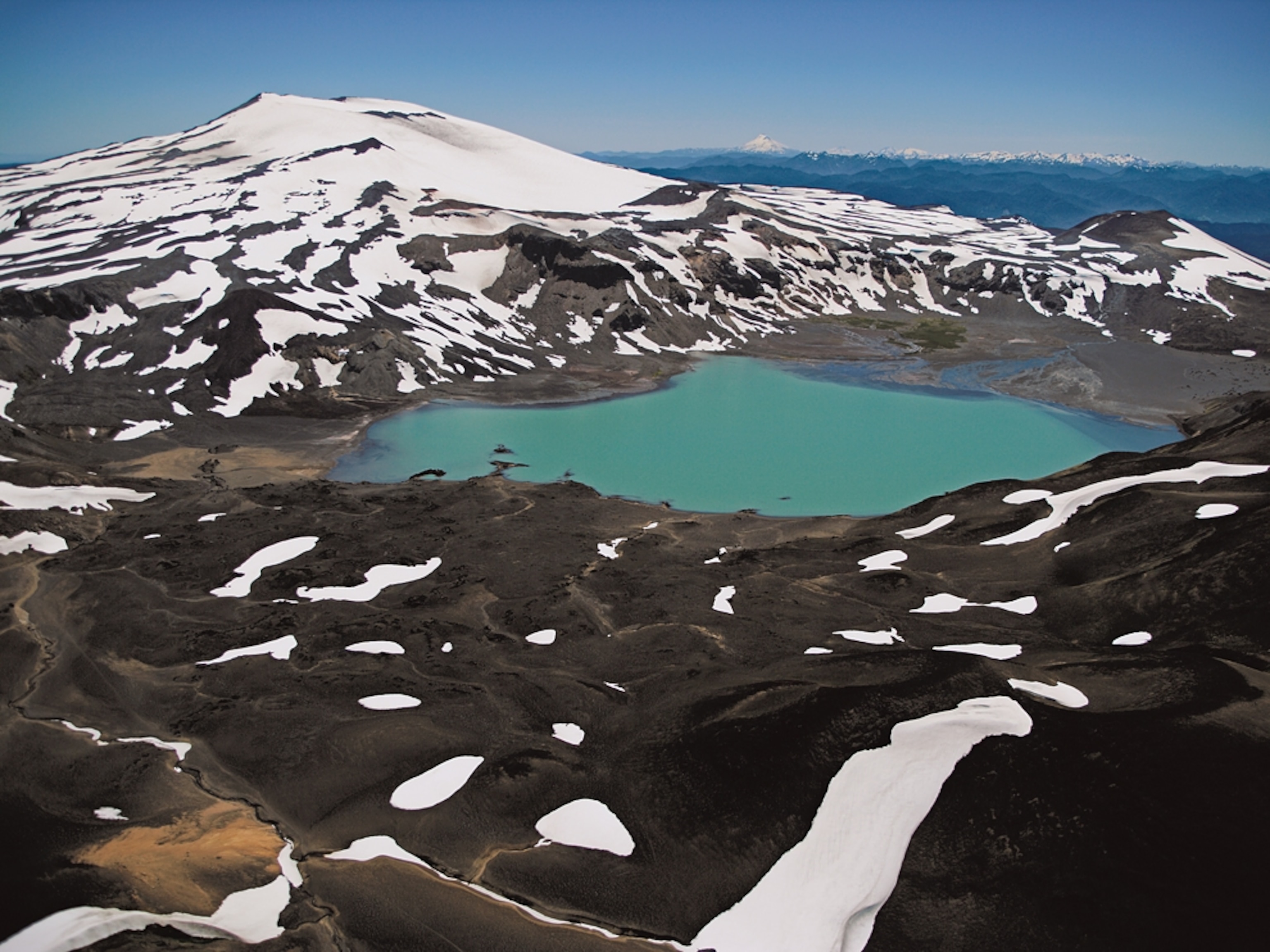 A glacial lake in Chile