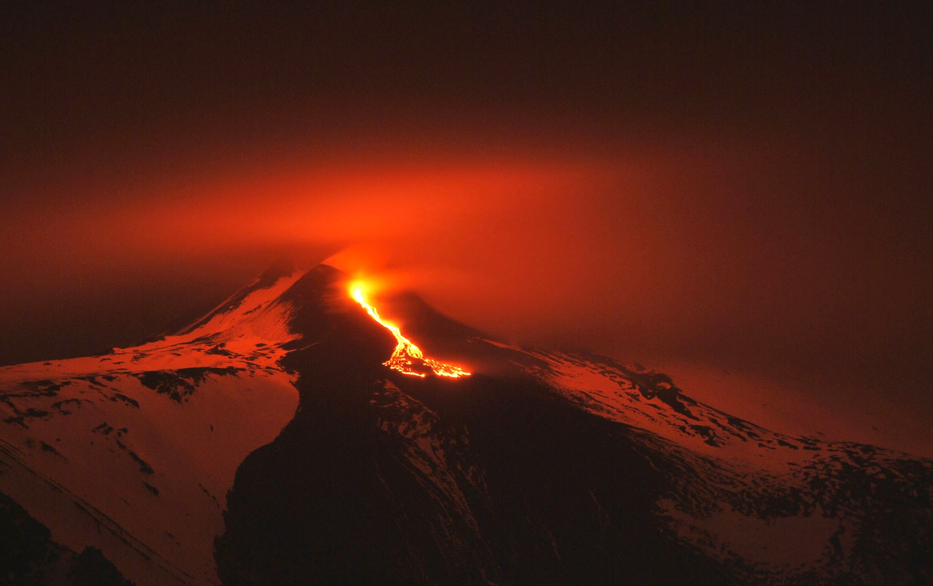Mount Etna volcano picture -- for gallery of best news pictures of April 2012