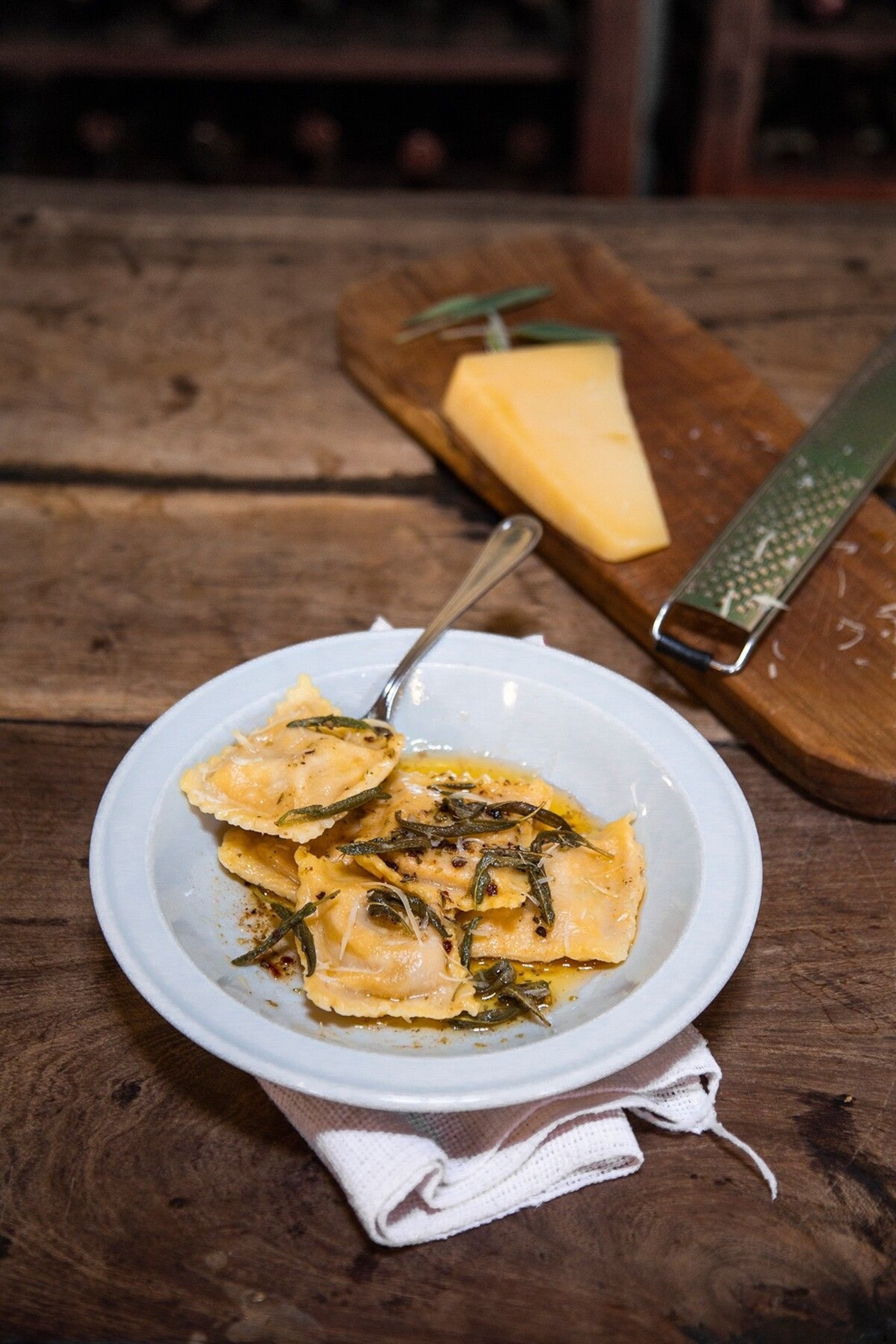 The Italian influence on Argentinian food is unmissable. More than 60 per cent of Argentines are of Italian descent, and on menus across the nation you’ll find dishes such as butter and sage ravioli (pictured) — adapted versions of pasta dishes brought over by Italian immigrants in the late-19th and early-20th centuries.