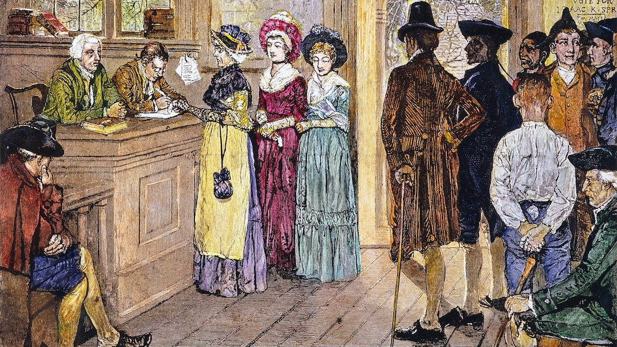 These women voted before suffrage—on a technicality