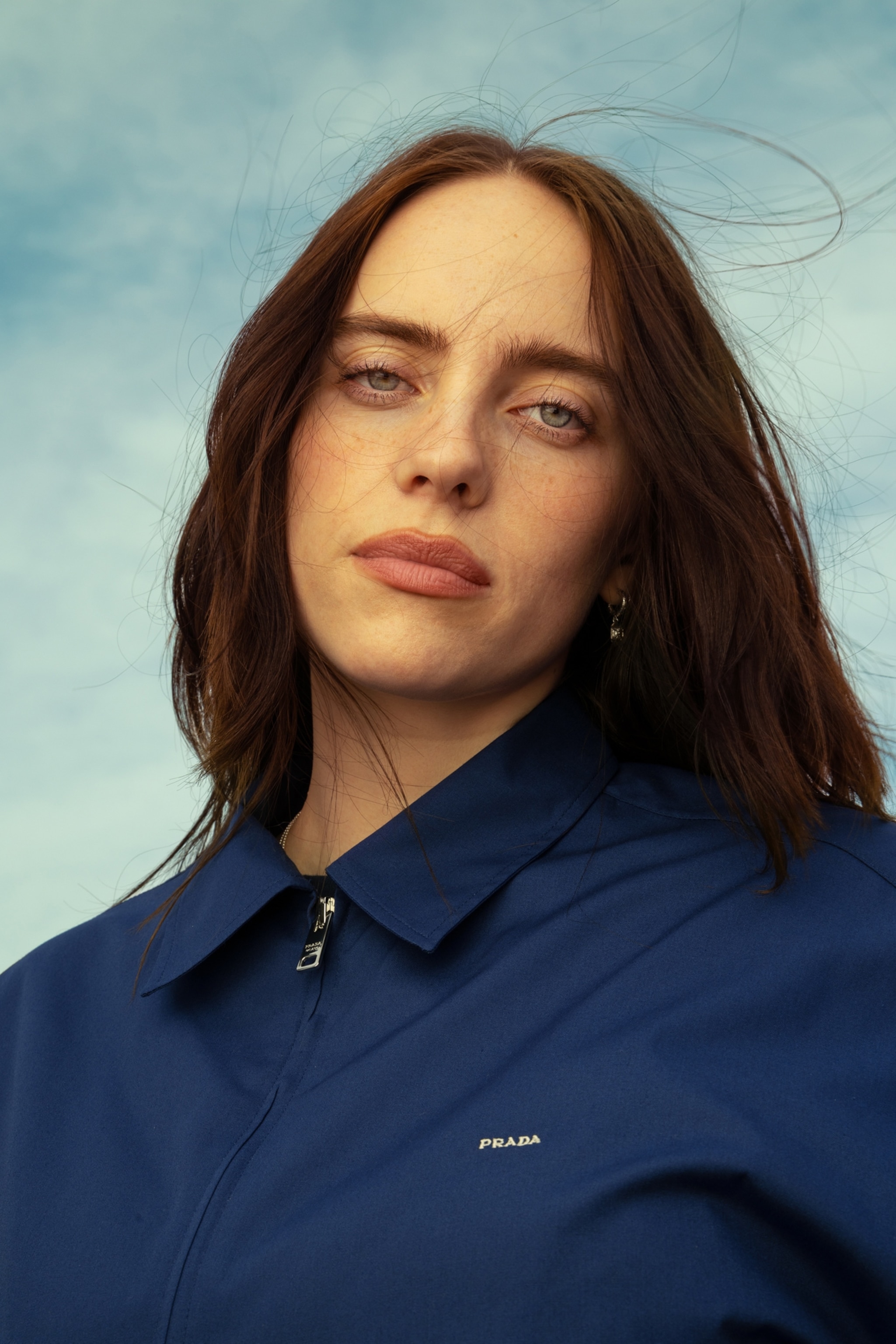 portrait of a woman with dark long hair