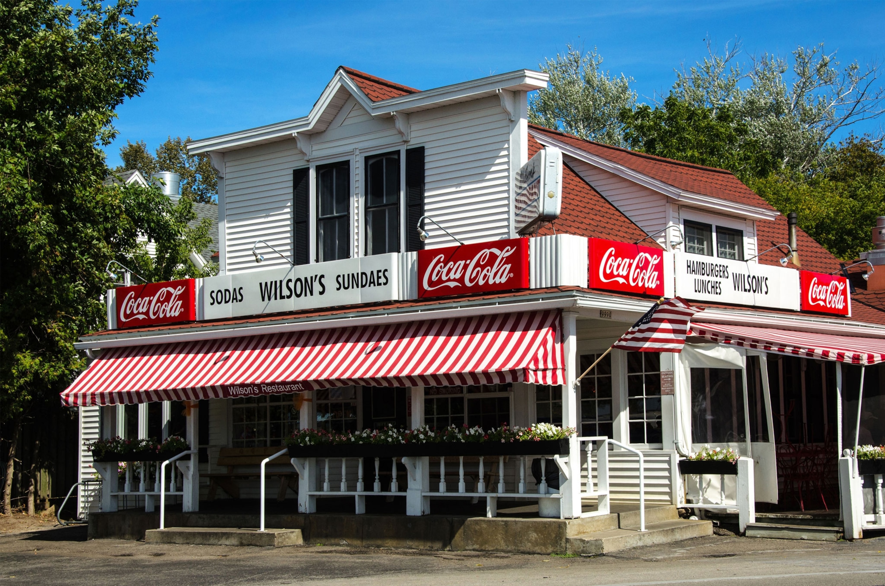 Wilsons Restaurant and Ice Cream Parlor in the Door County town of Ephraim, Wisconsin