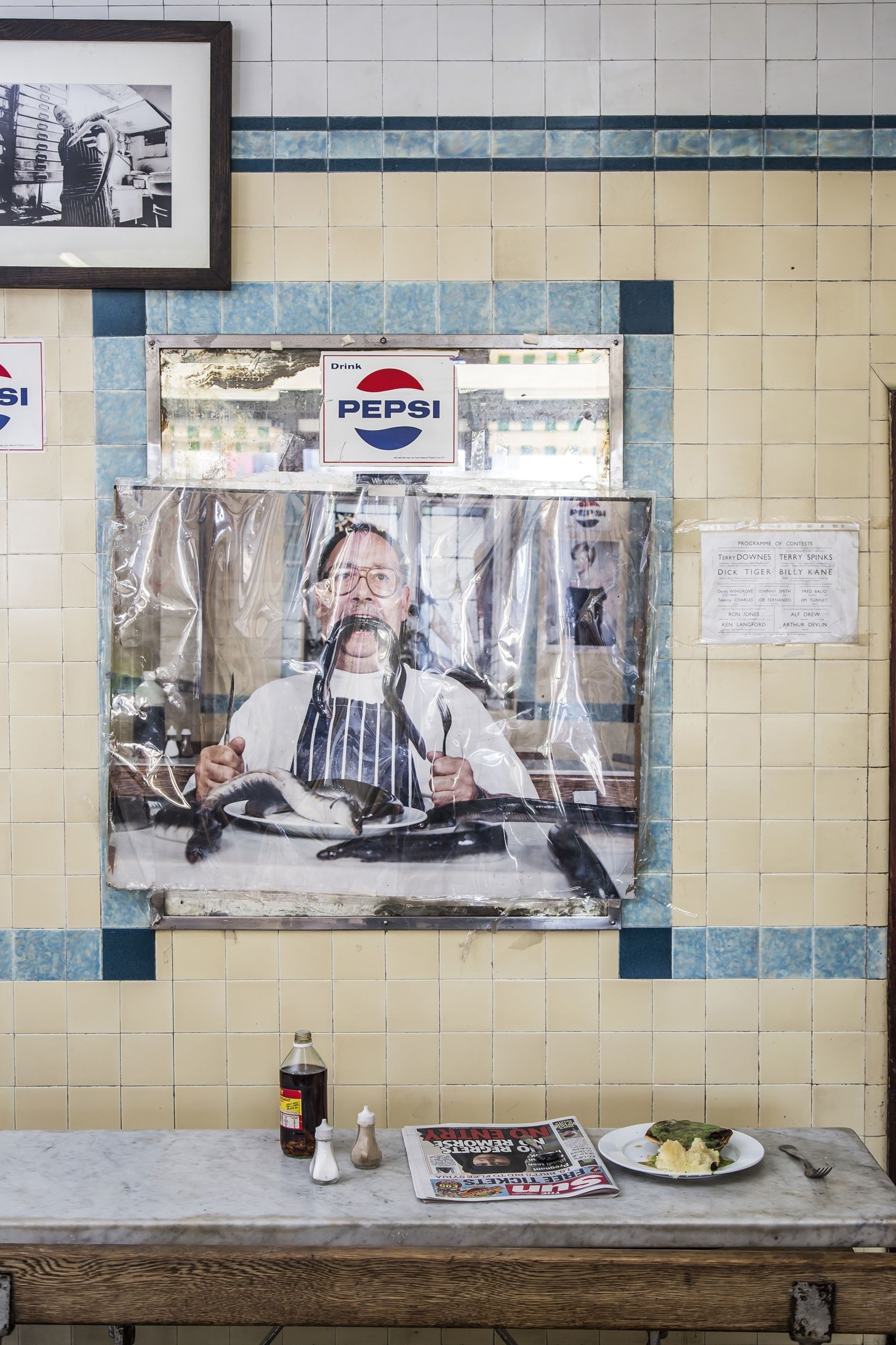 Jellied eel, a Cockney staple