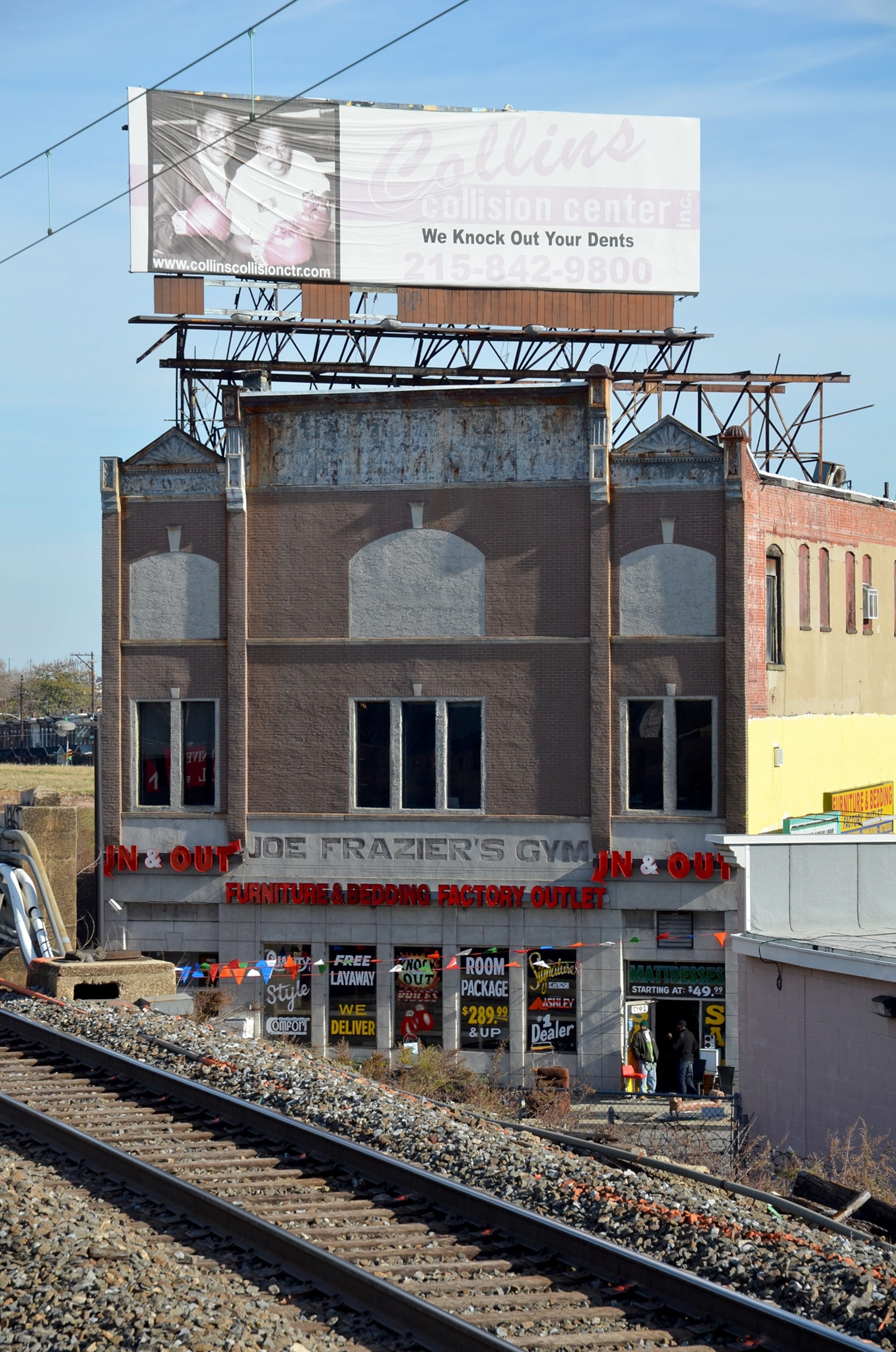 Joe Frazier's gym picture: one of the most endangered historic sites of 2012