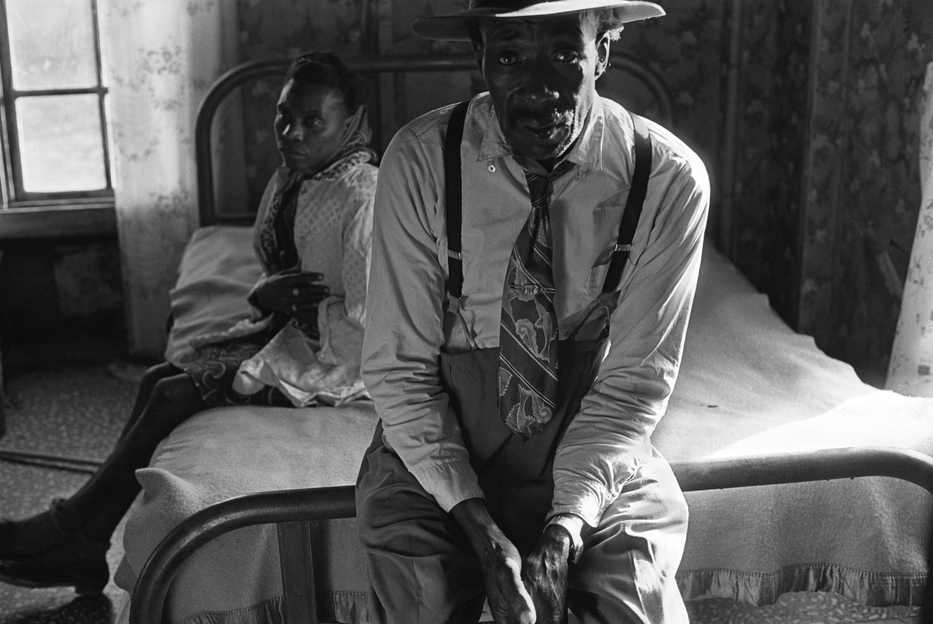 Reverend and Mrs. Landers, Hughes, Arkansas, 1969