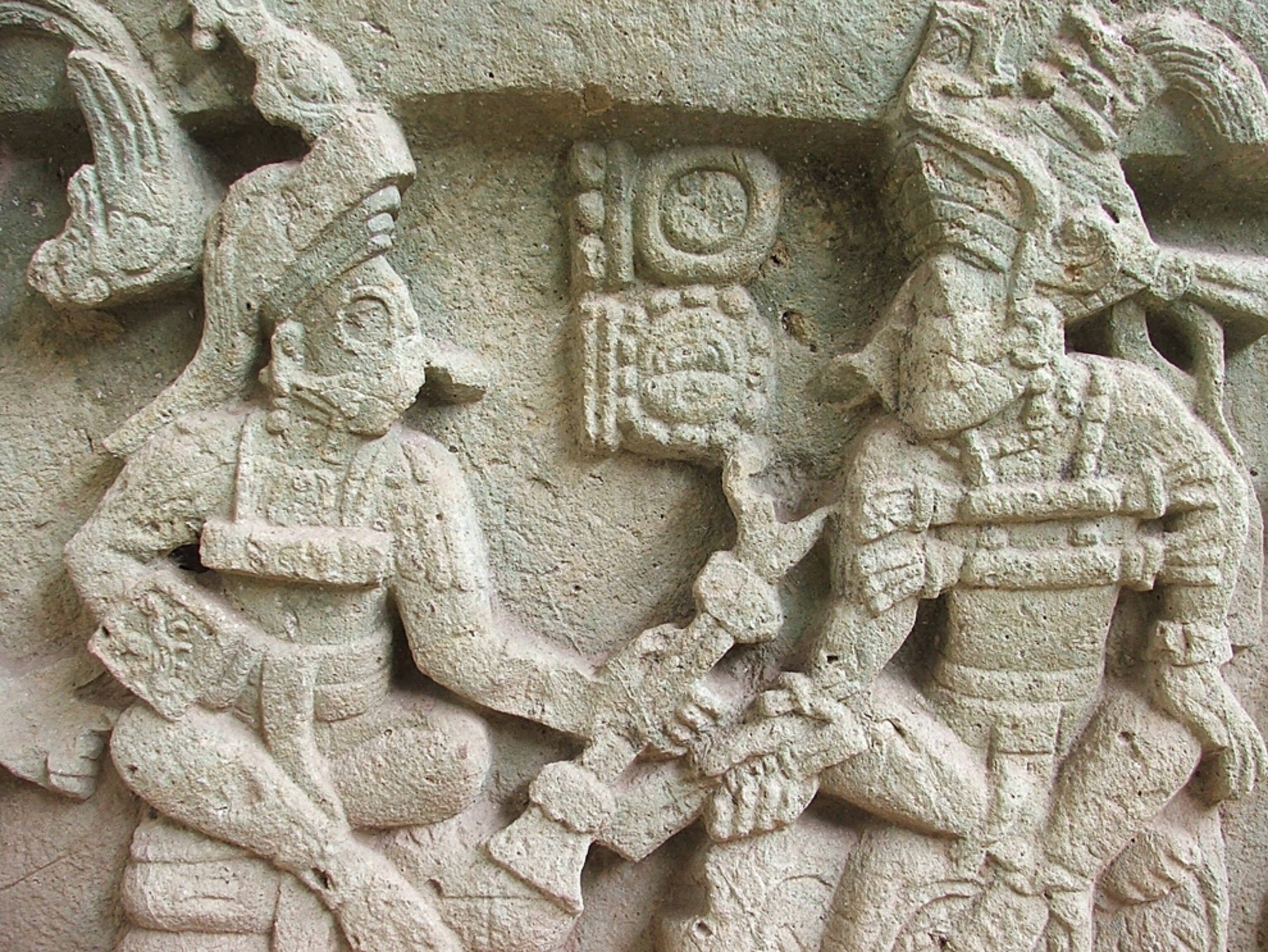 Altar Q at Copan, Honduras