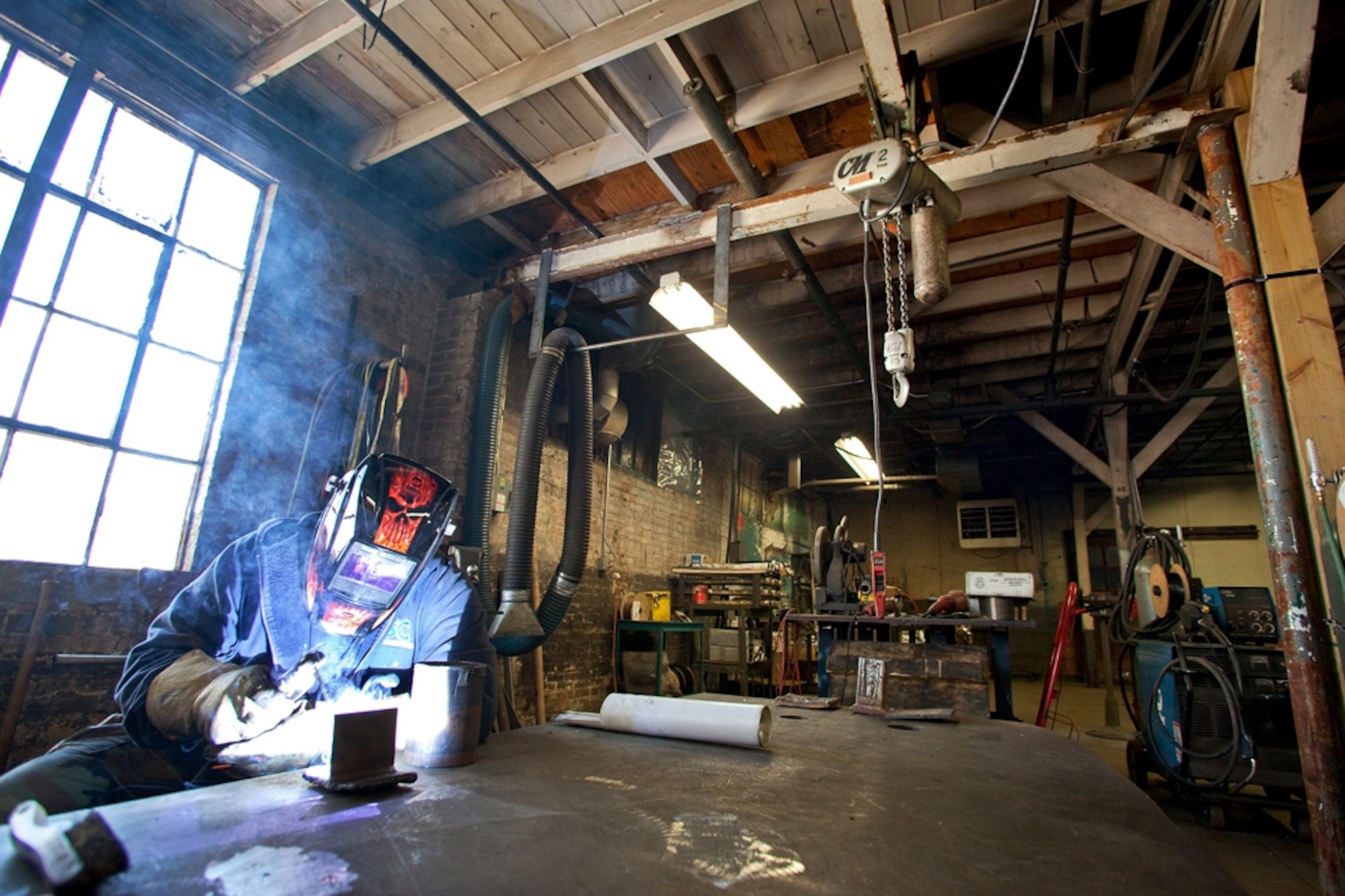 Worker at U.S. plant in Indiana that used to make rare-earth magnets