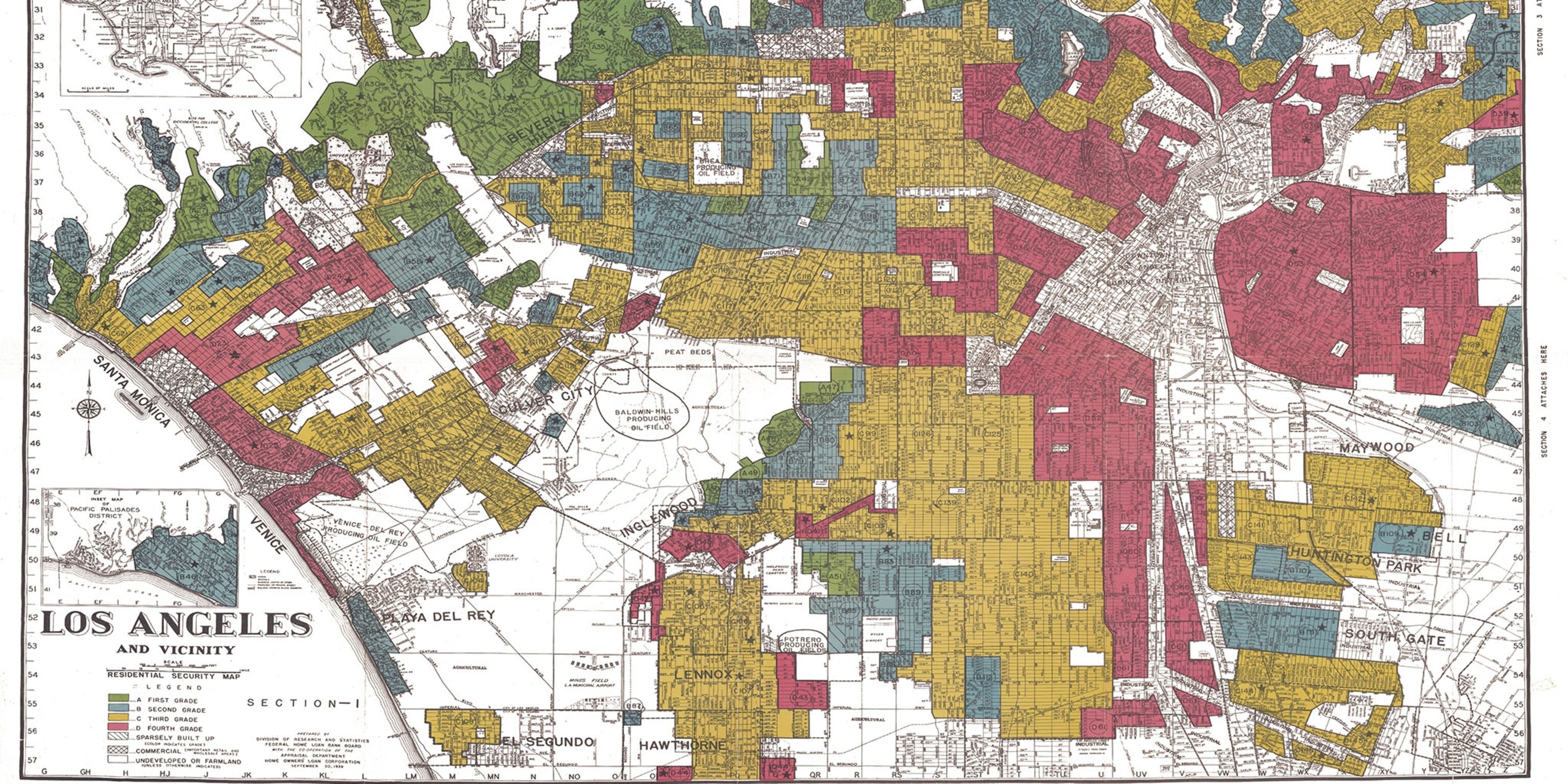 Rent Control Los Angeles Map Newly Released Maps Show How Housing Discrimination Happened