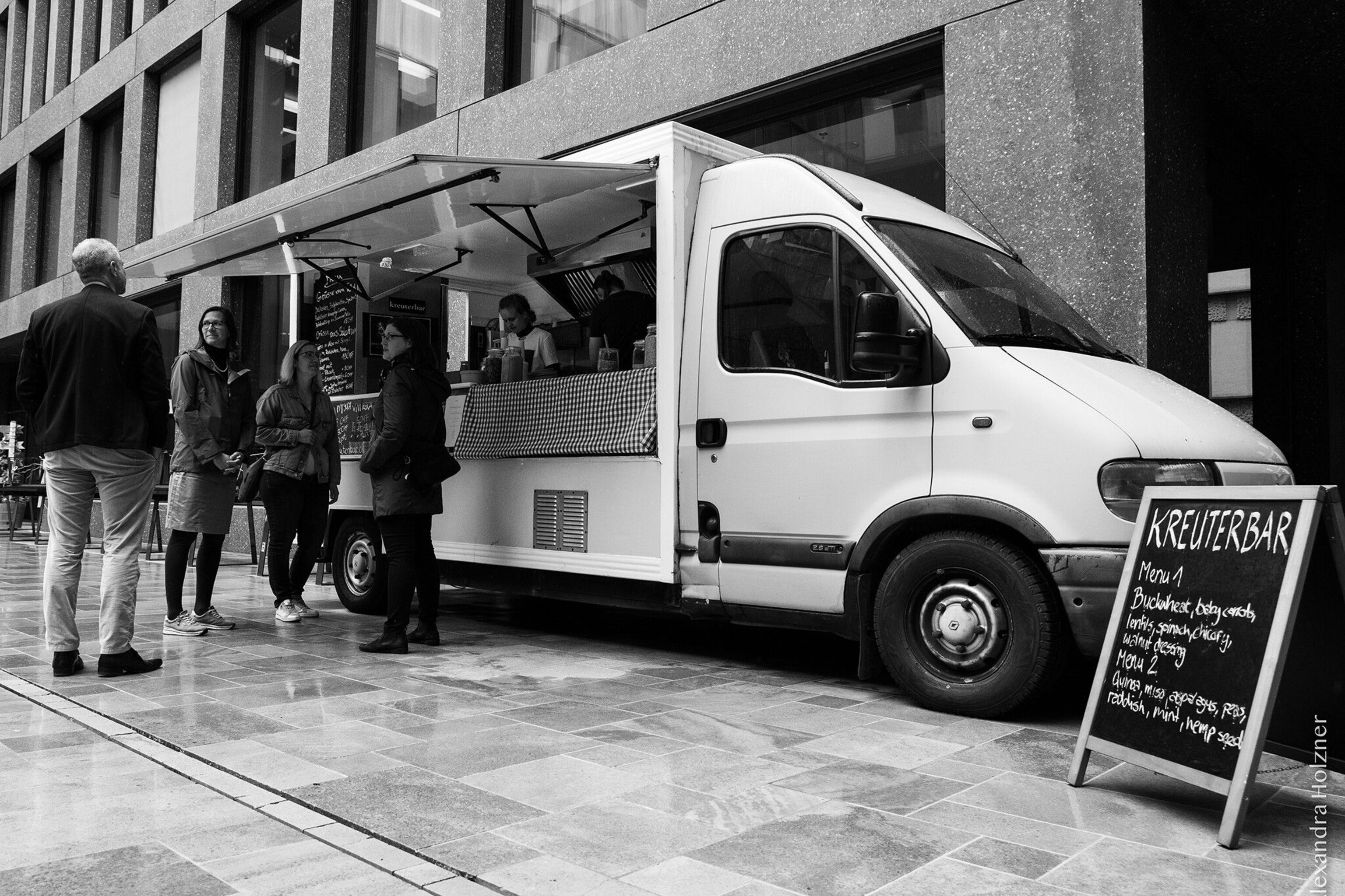 The Kreuterbar food truck transforms regional and seasonal vegetables into high-end street food snacks.