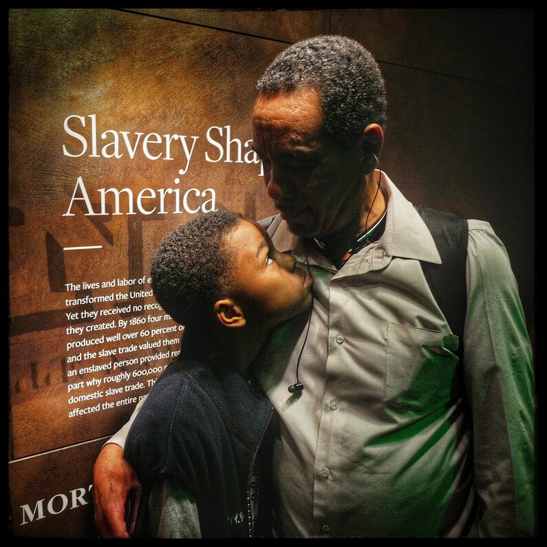 Gibreel Faulkner said he took his son Jaden to the museum just for the concert. Fortunately they got tickets to take the tour and have been rediscovering and talking about their history all evening. “Slavery is not our history. Slavery interrupted black history. I don’t think of us as slaves, I think of us as prisoners of war,” Faulkner said.